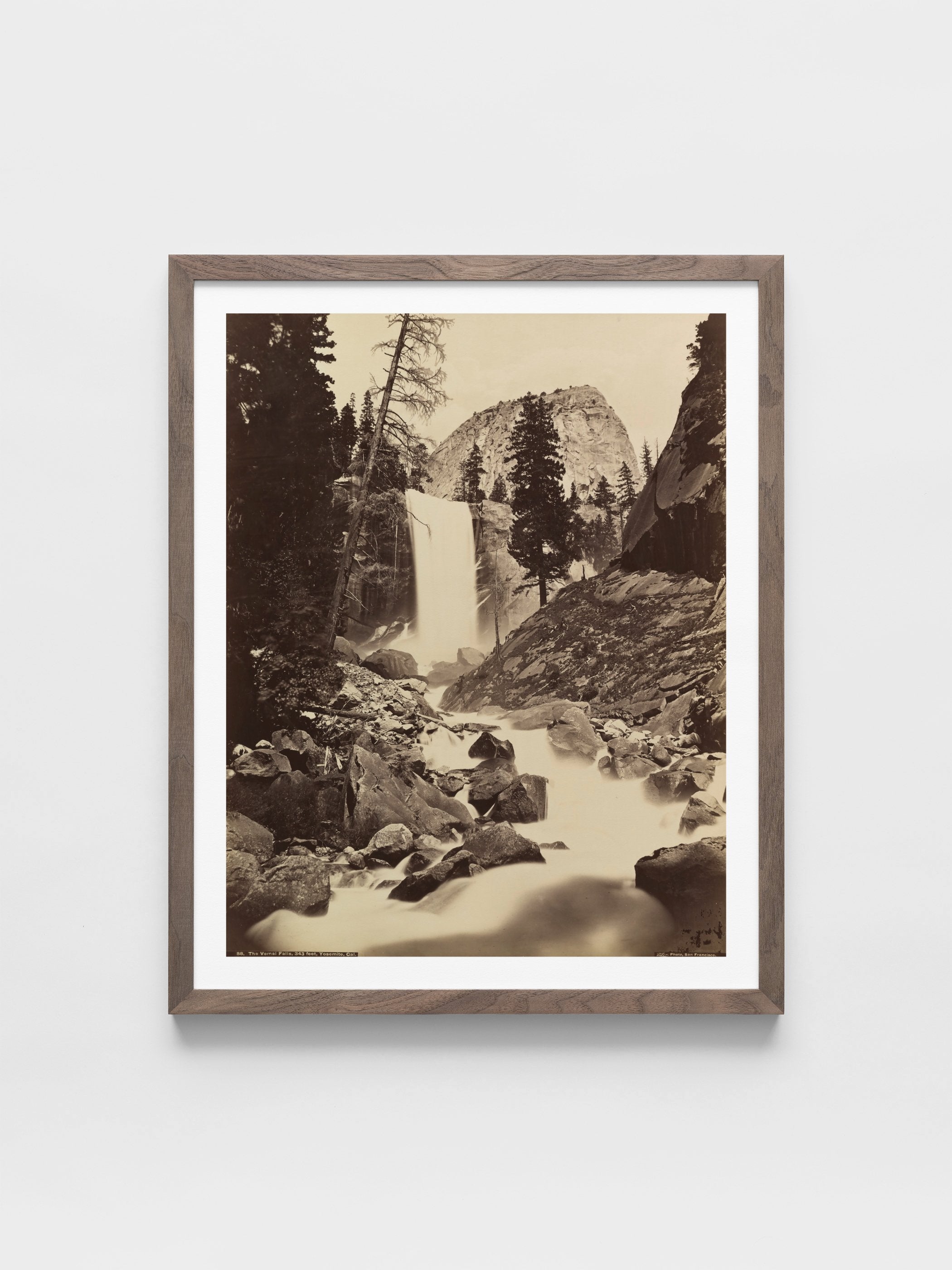 Carleton E. Watkins - Vernal Fall, Yosemite