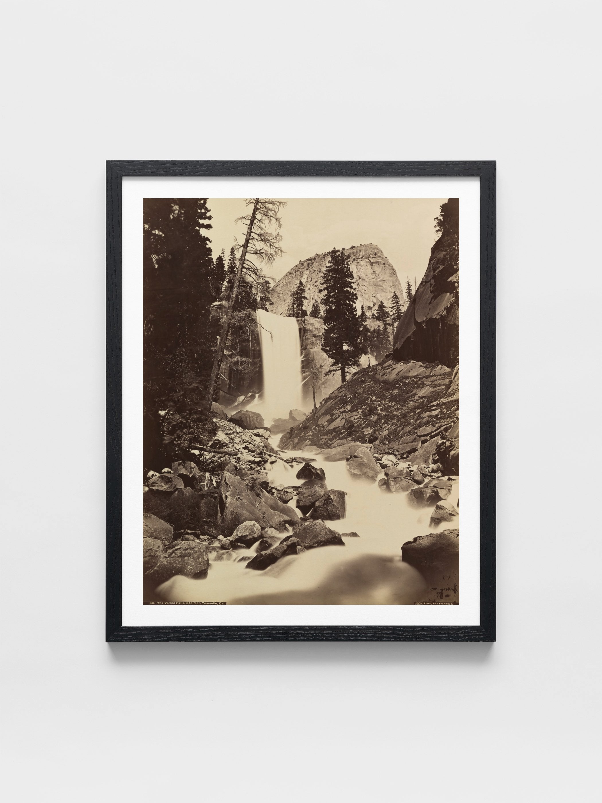 Carleton E. Watkins - Vernal Fall, Yosemite