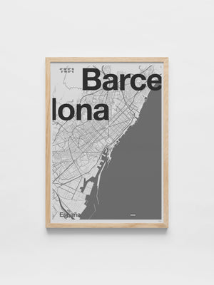 Florent Bodart - Barcelona map