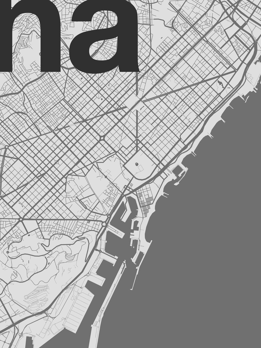Florent Bodart - Barcelona map