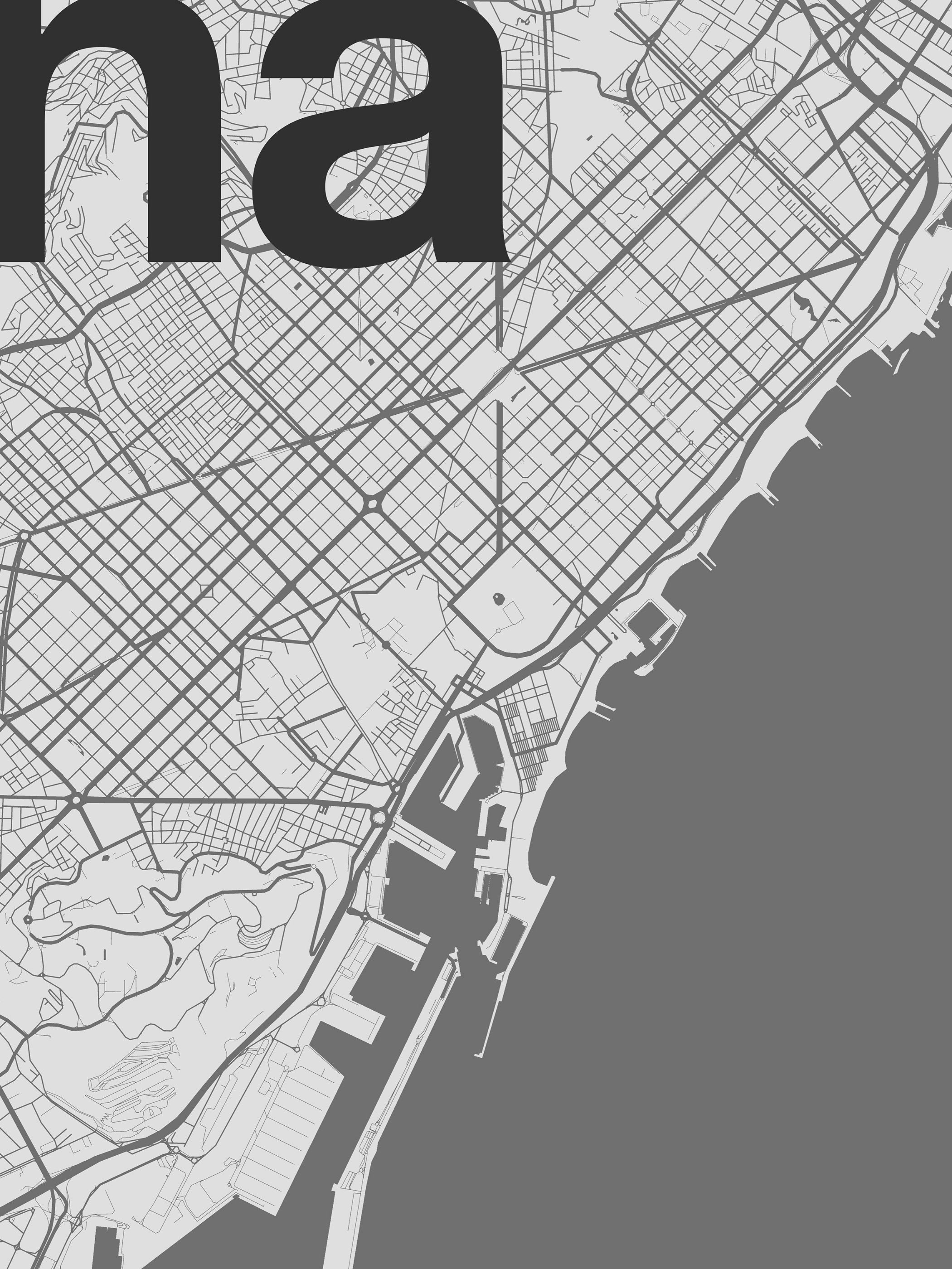 Florent Bodart - Barcelona map