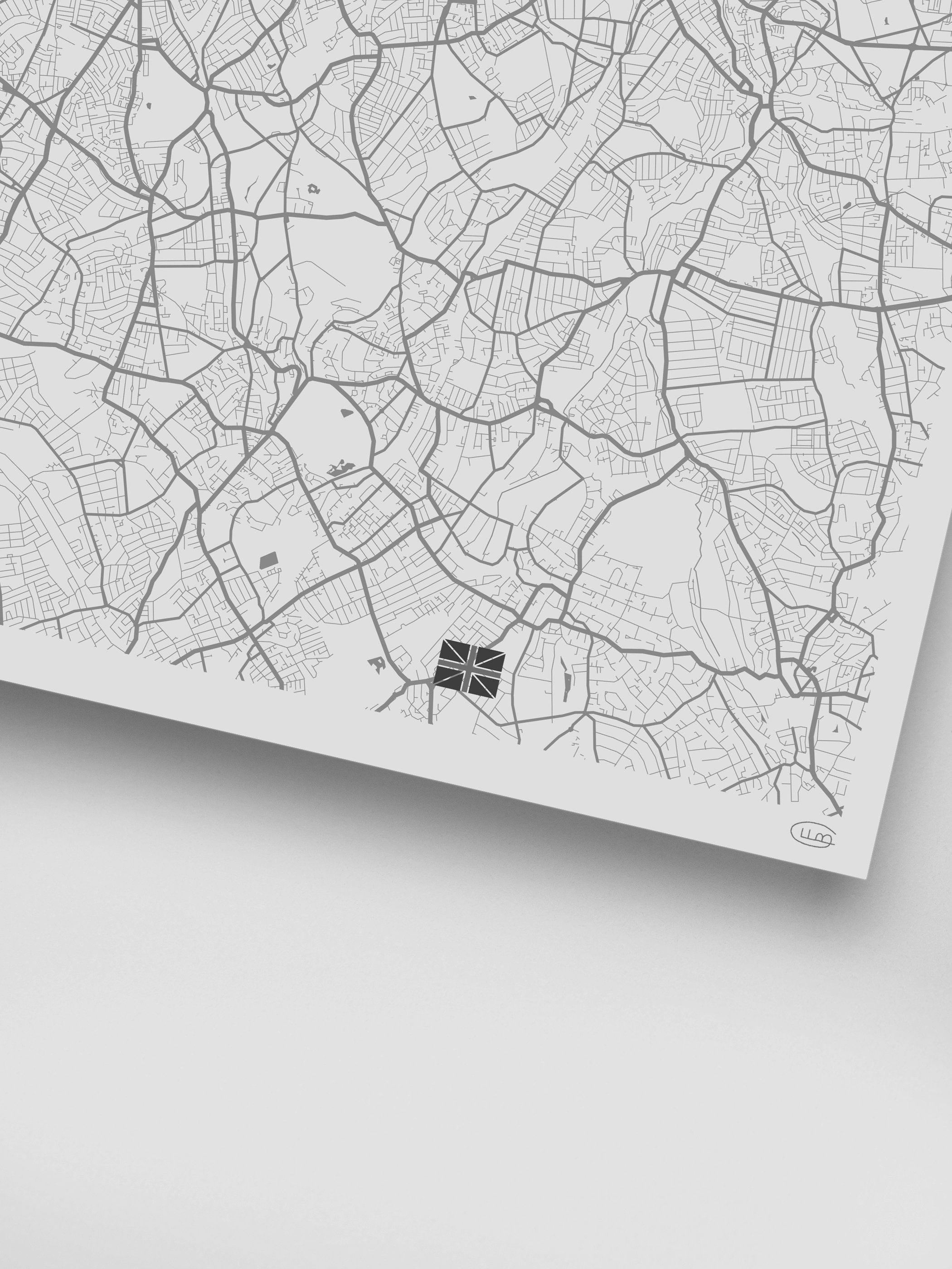 Florent Bodart - London Map