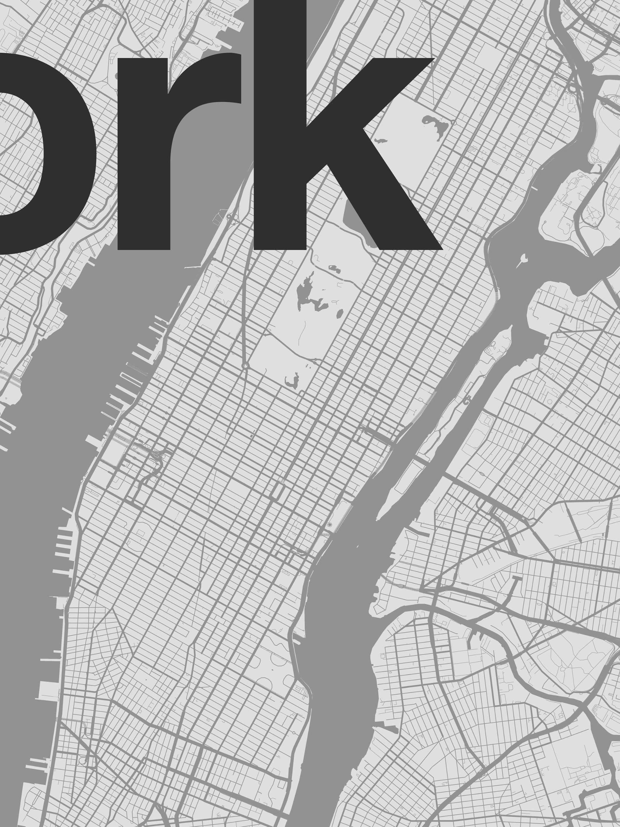 Florent Bodart - New York map