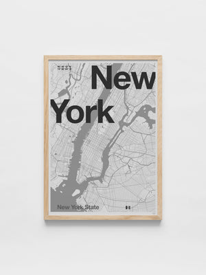 Florent Bodart - New York map