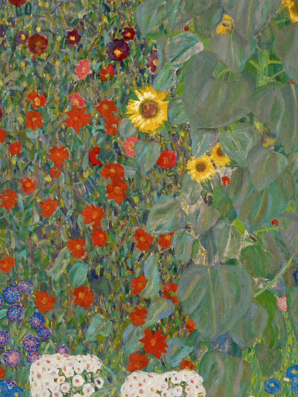 Gustav Klimt - Sunflowers