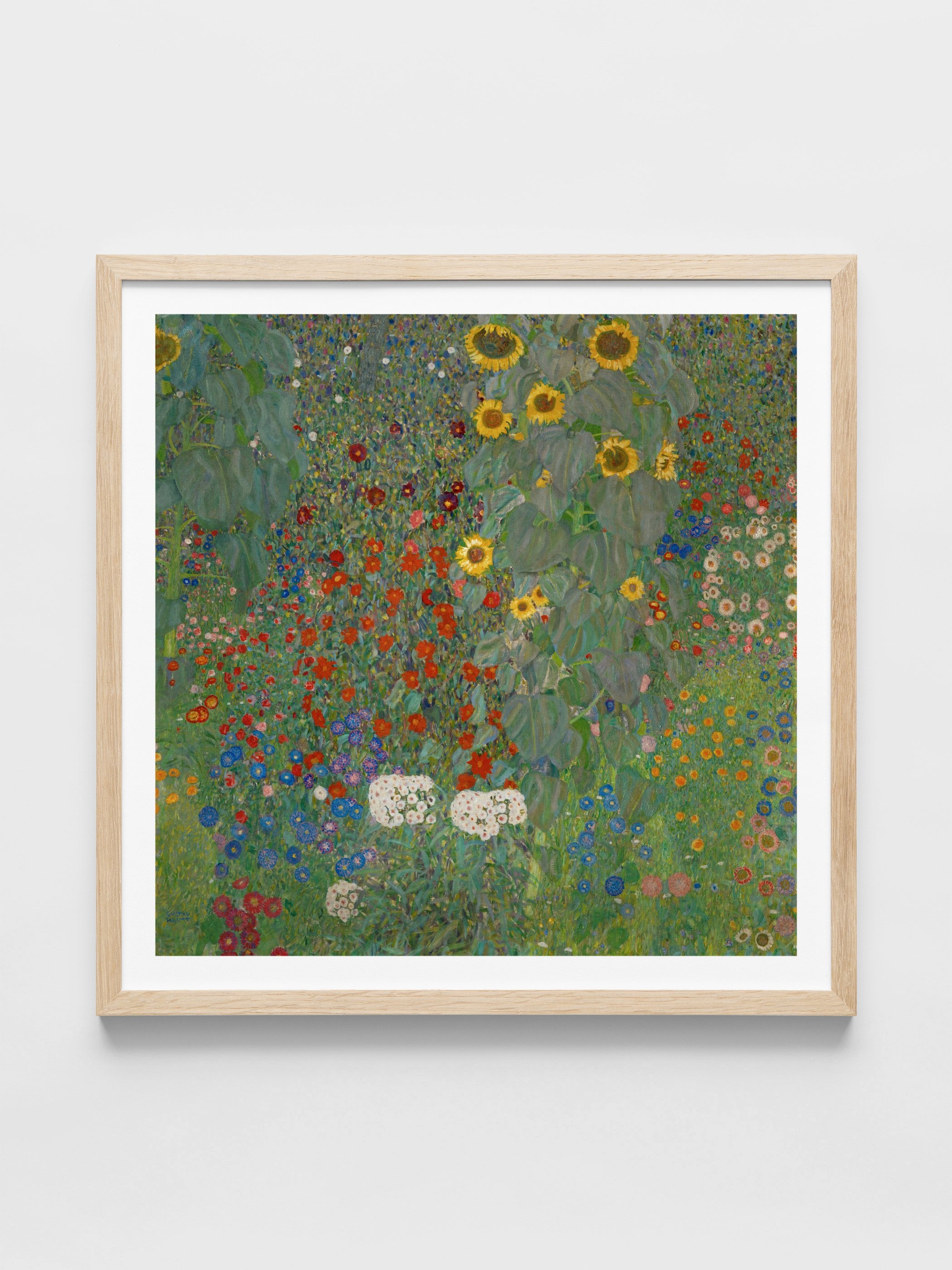 Gustav Klimt - Sunflowers