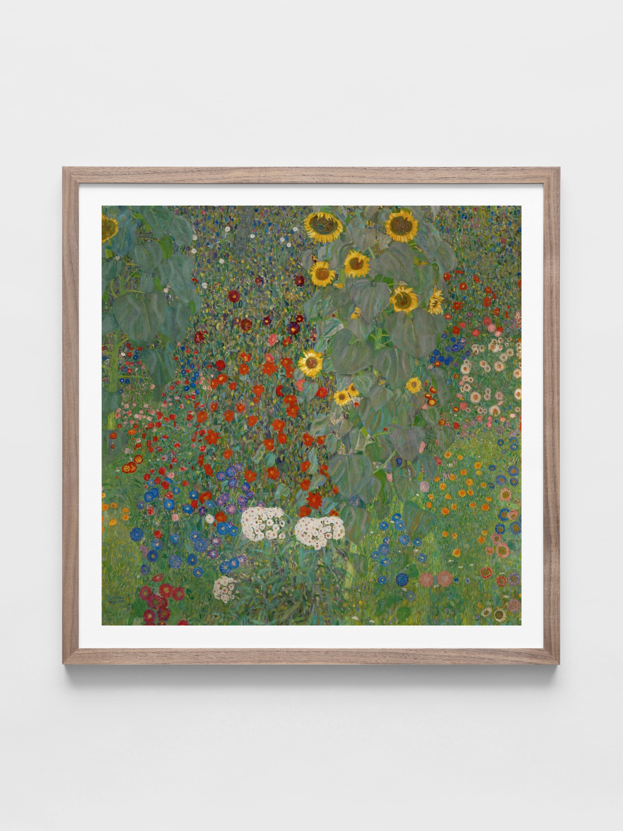 Gustav Klimt - Sunflowers