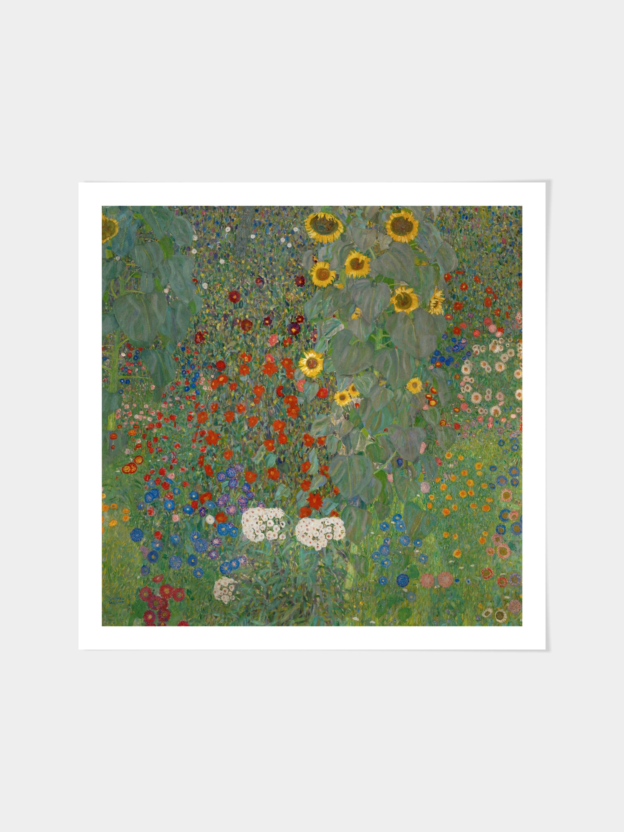 Gustav Klimt - Sunflowers