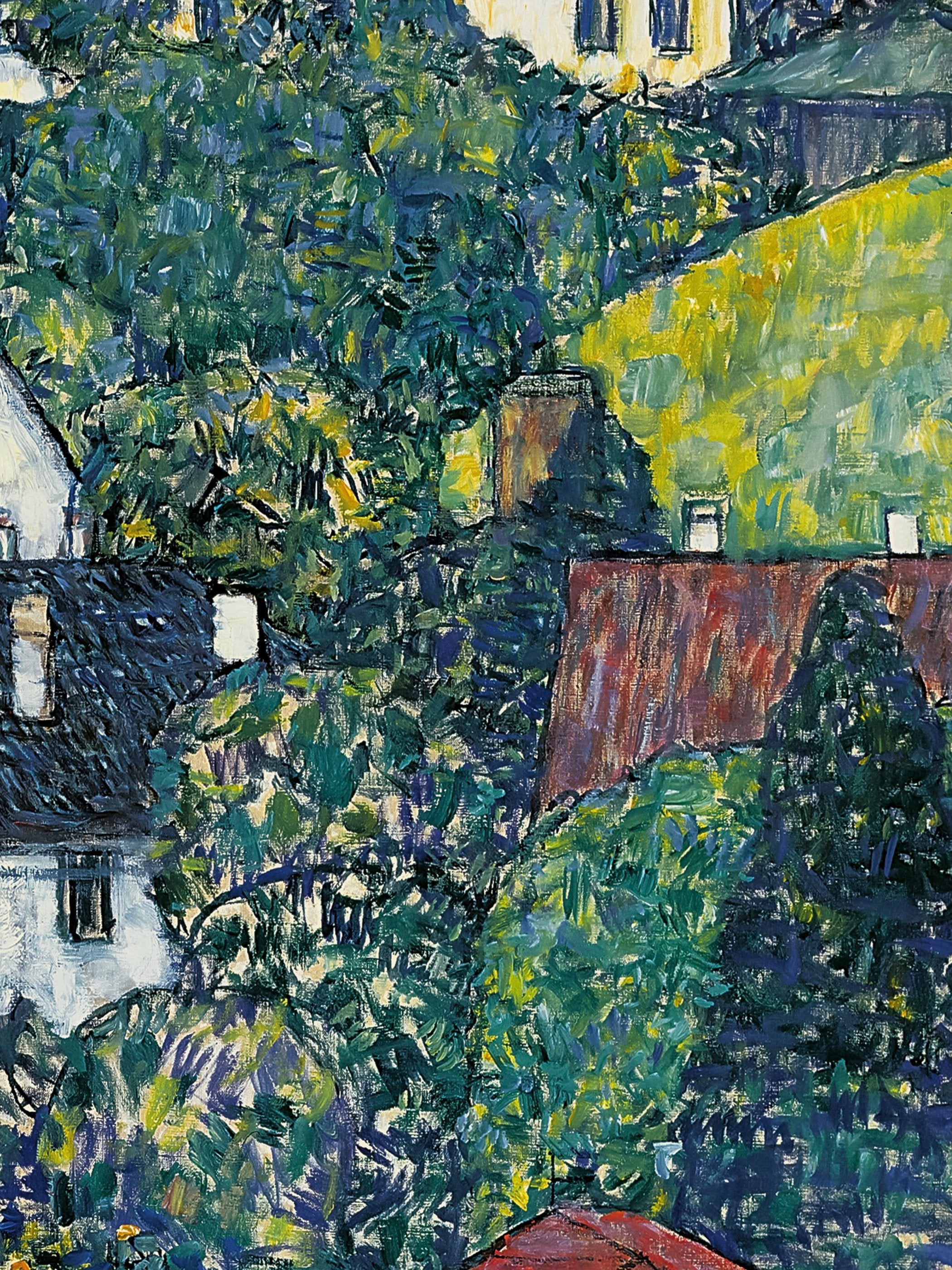 Gustav Klimt - Houses at Unterach on the Attersee