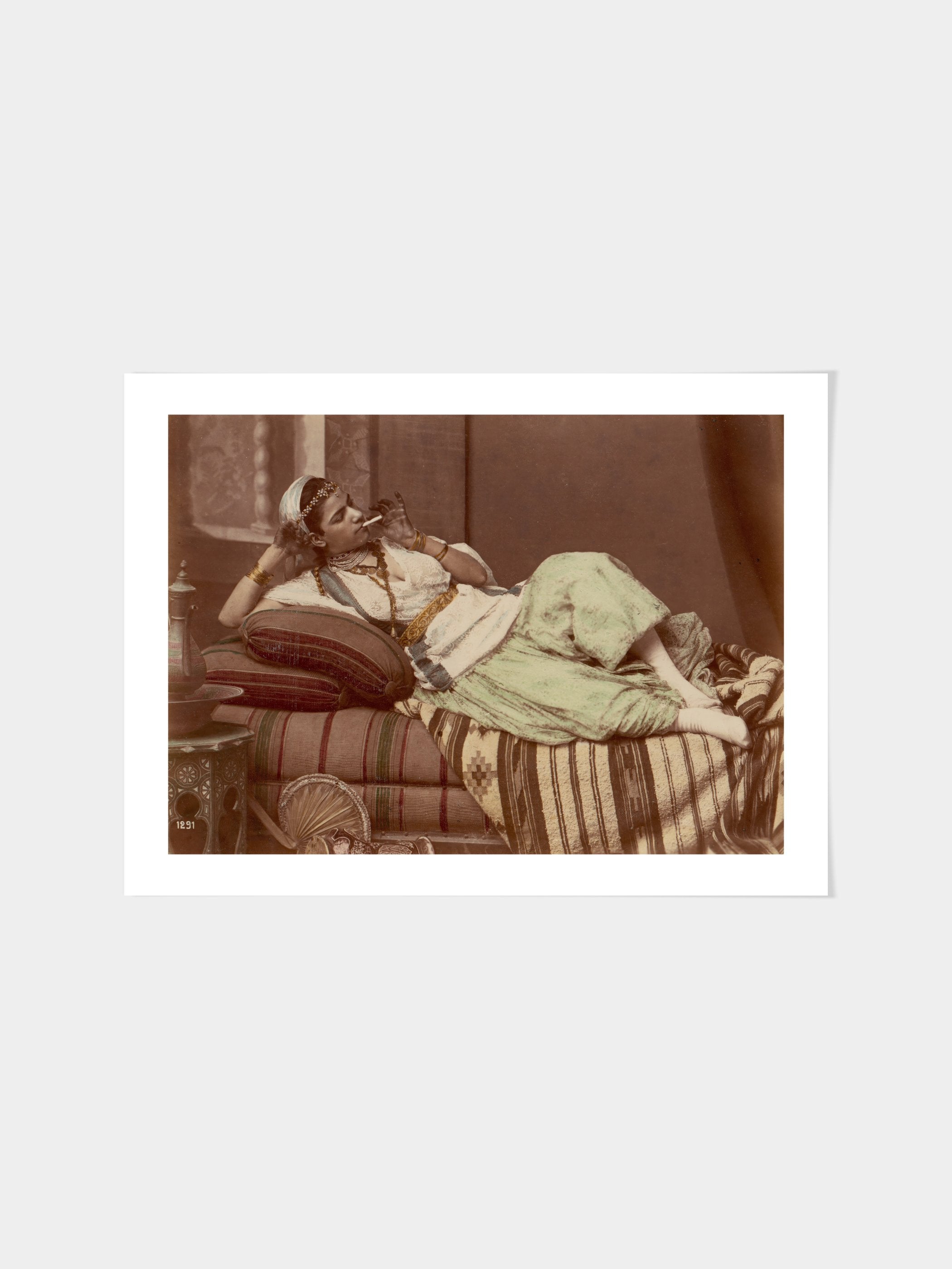 Reclining Woman Smoking