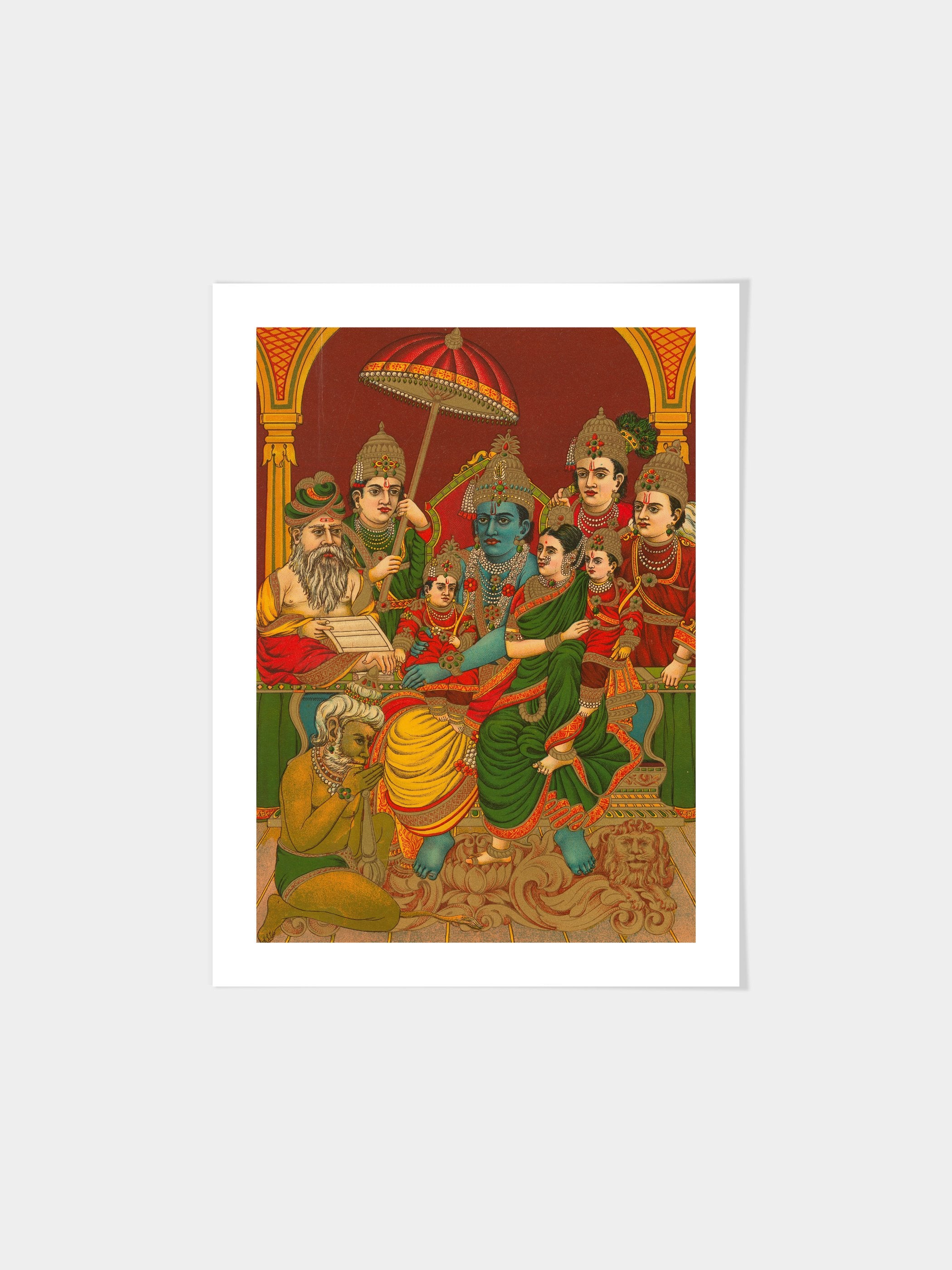 Uttara Rama Charitra, The Assembly of Rama