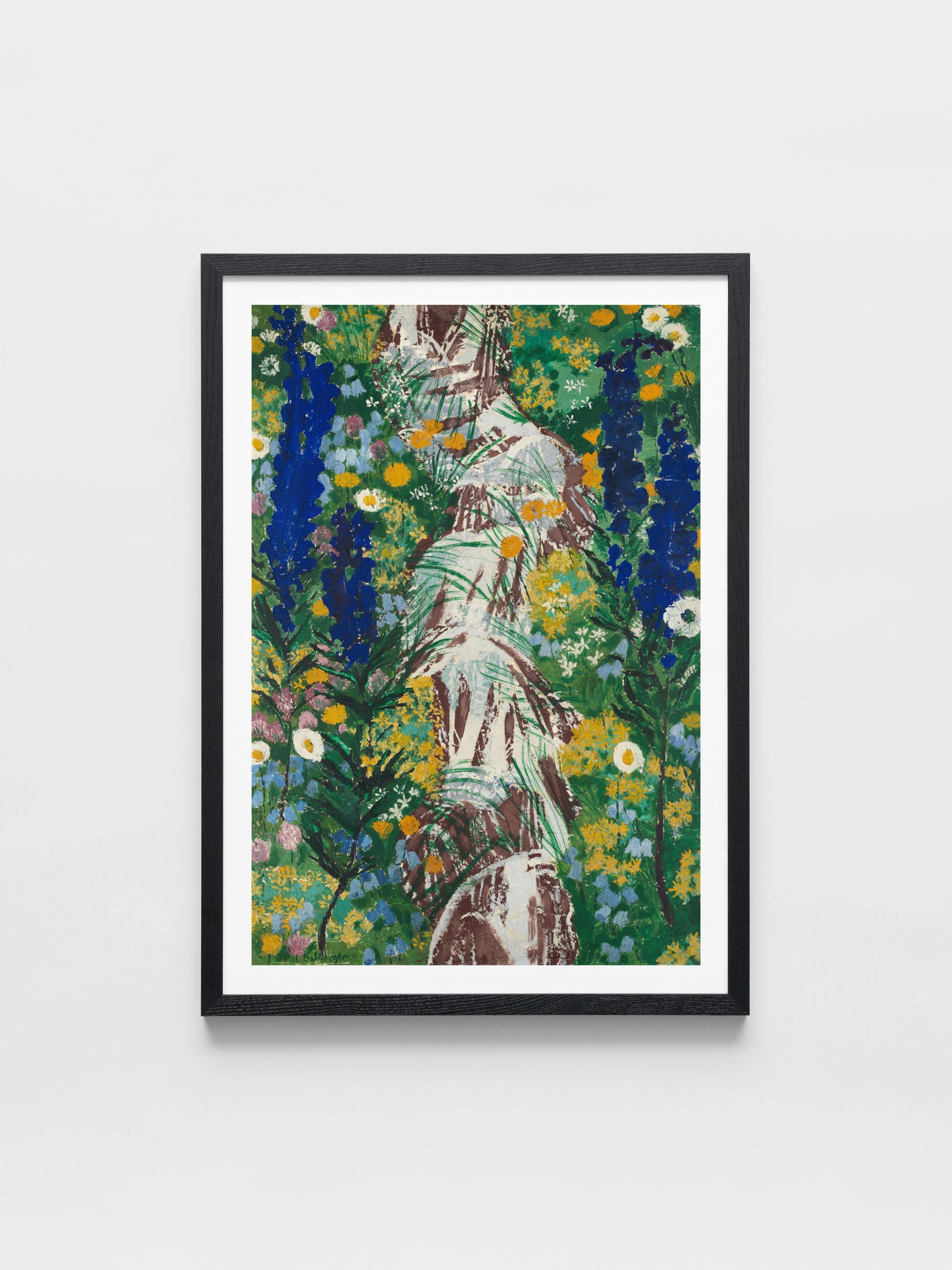 August Babberger - Flowers by the stream