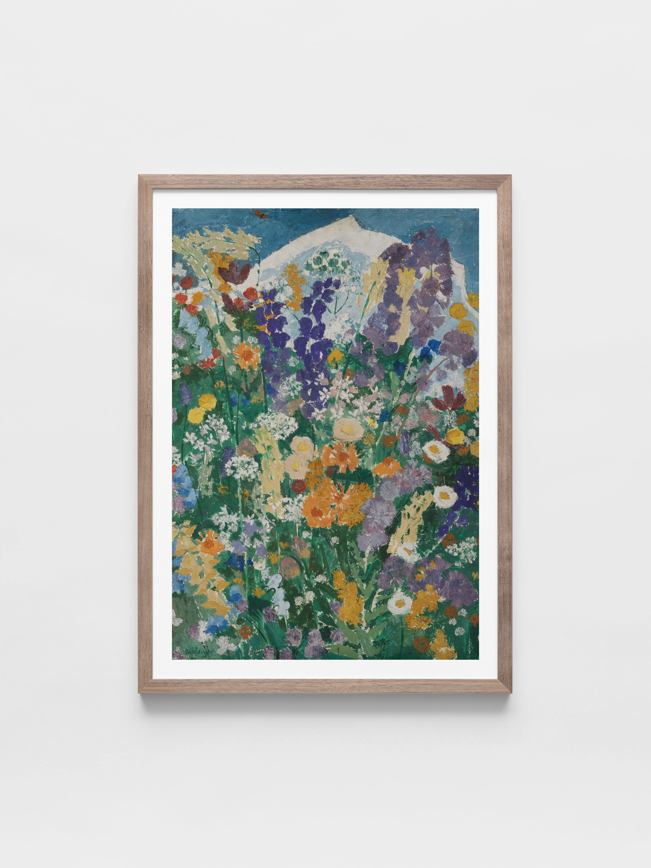 August Babberger - Blumen am Berg