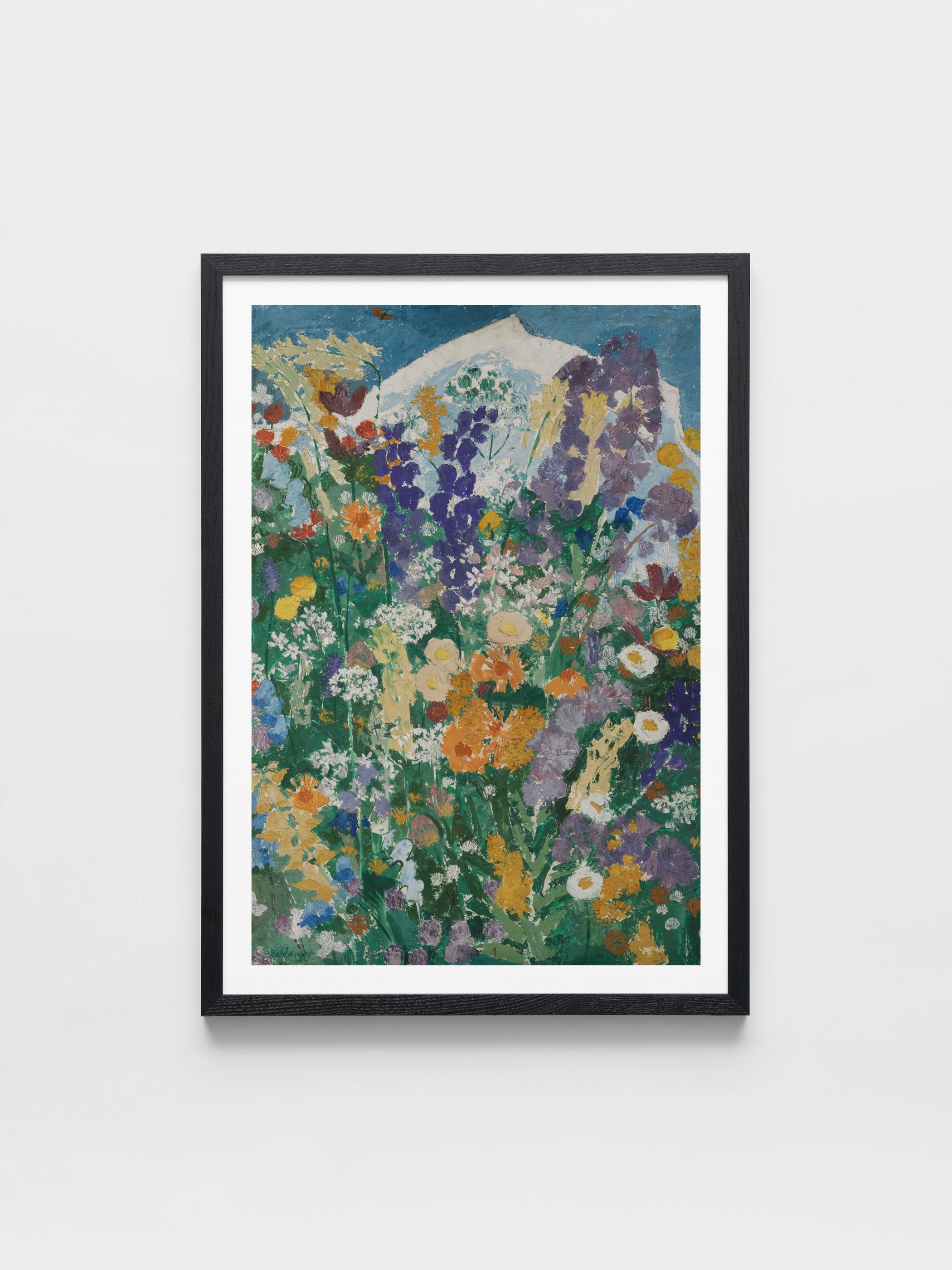 August Babberger - Blumen am Berg