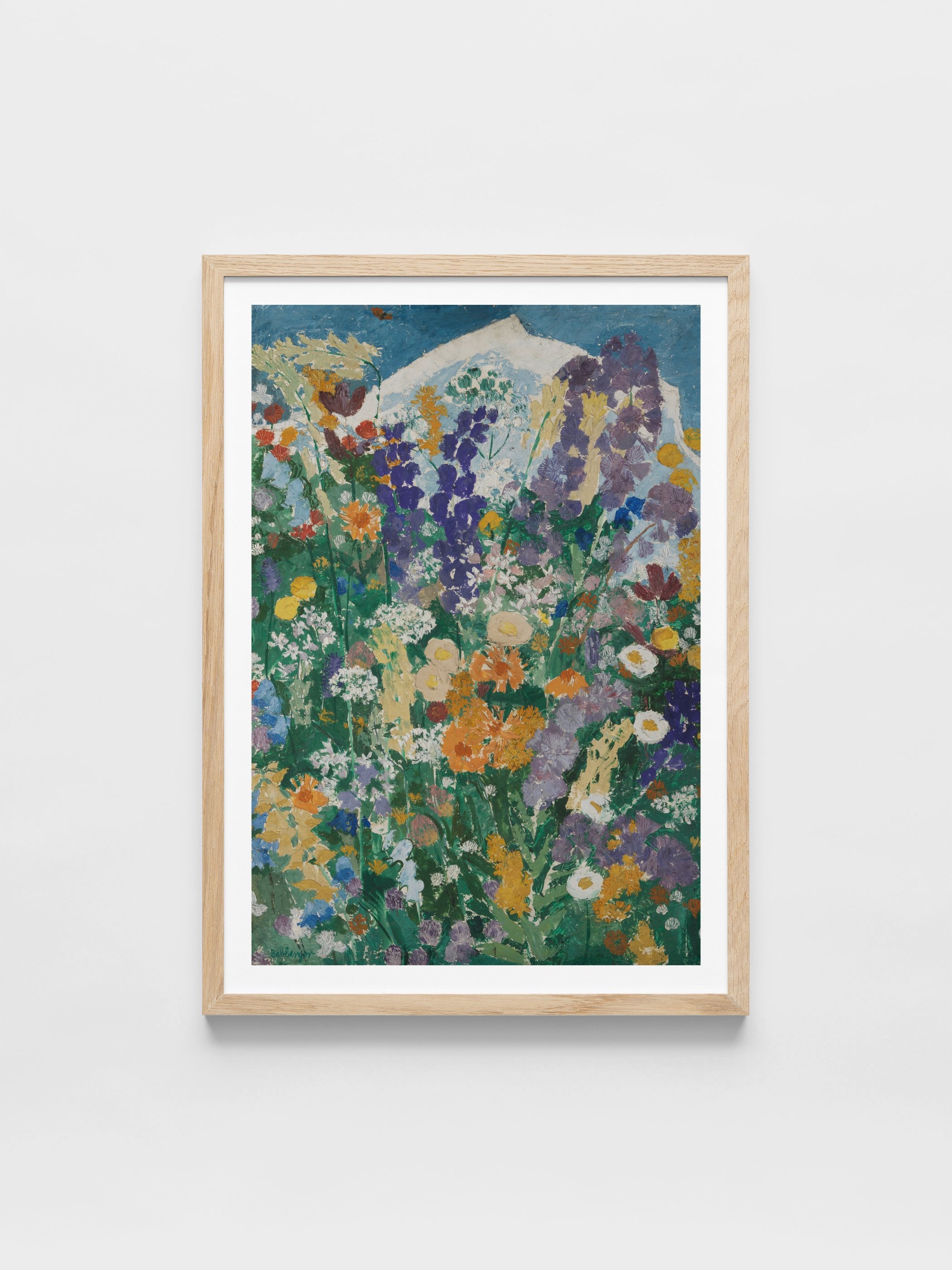 August Babberger - Blumen am Berg