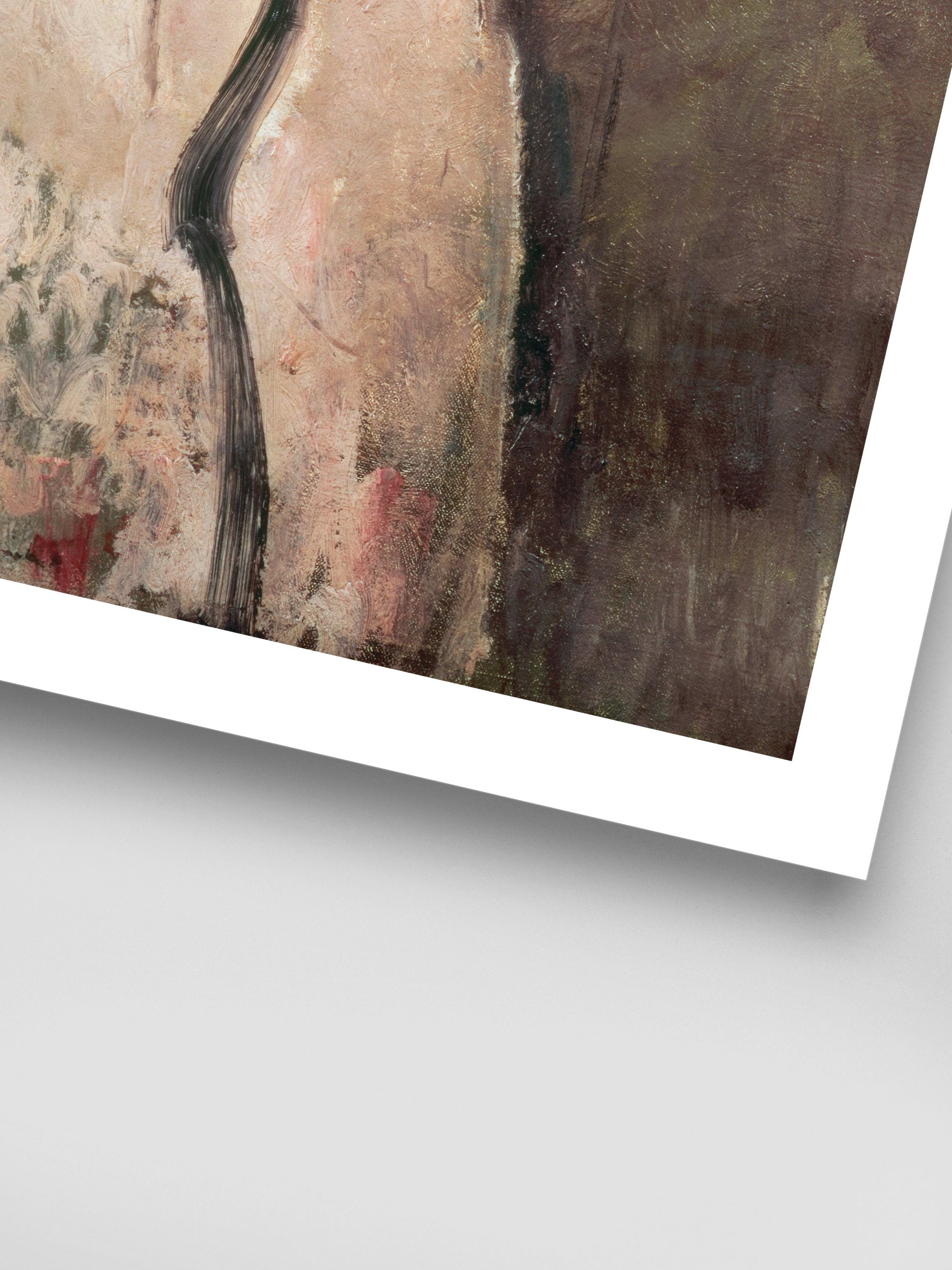 Amedeo Modigliani - Femme a la cravatte noire (Woman with Black Tie)