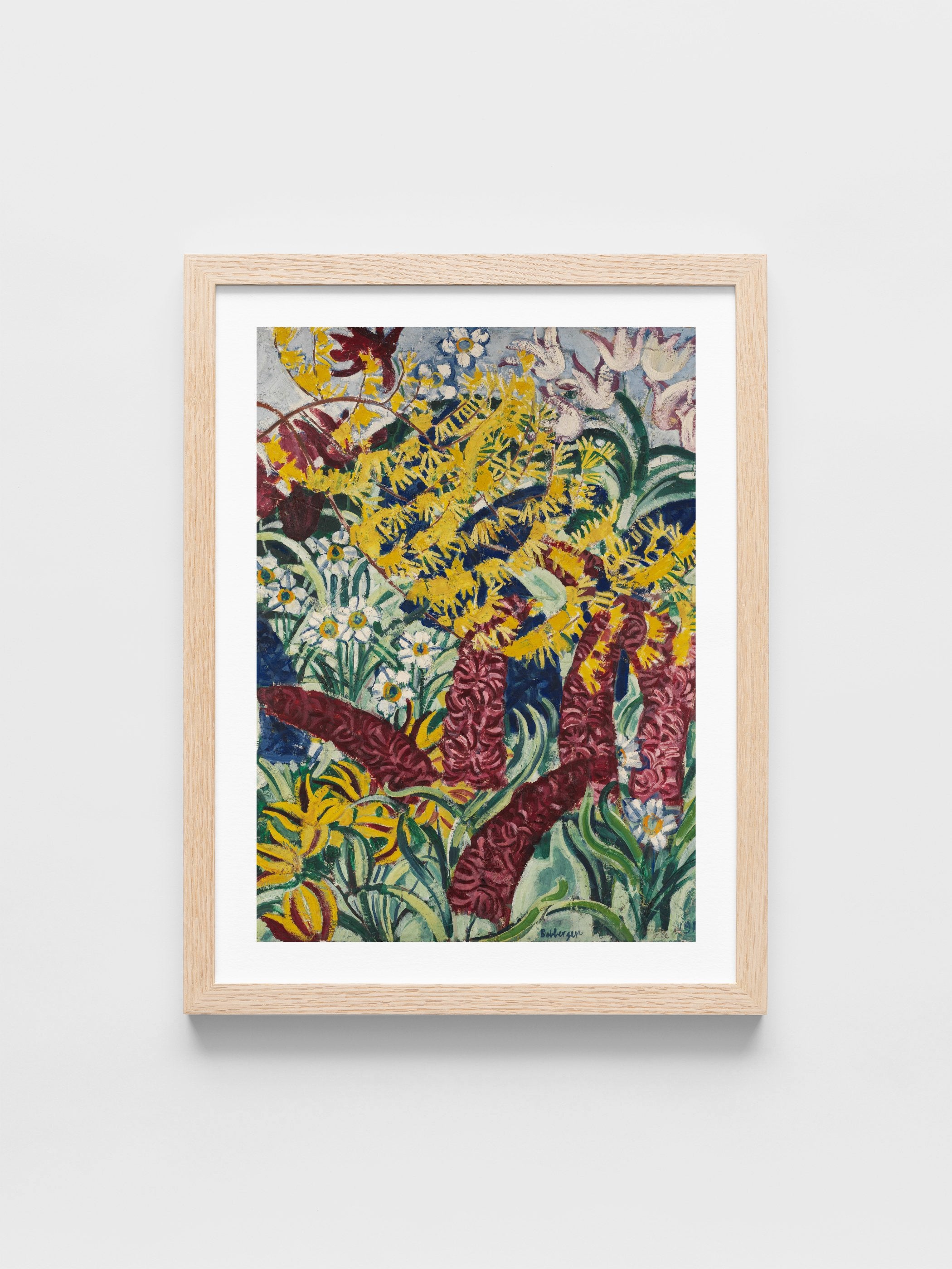 August Babberger - Gartenblumen I