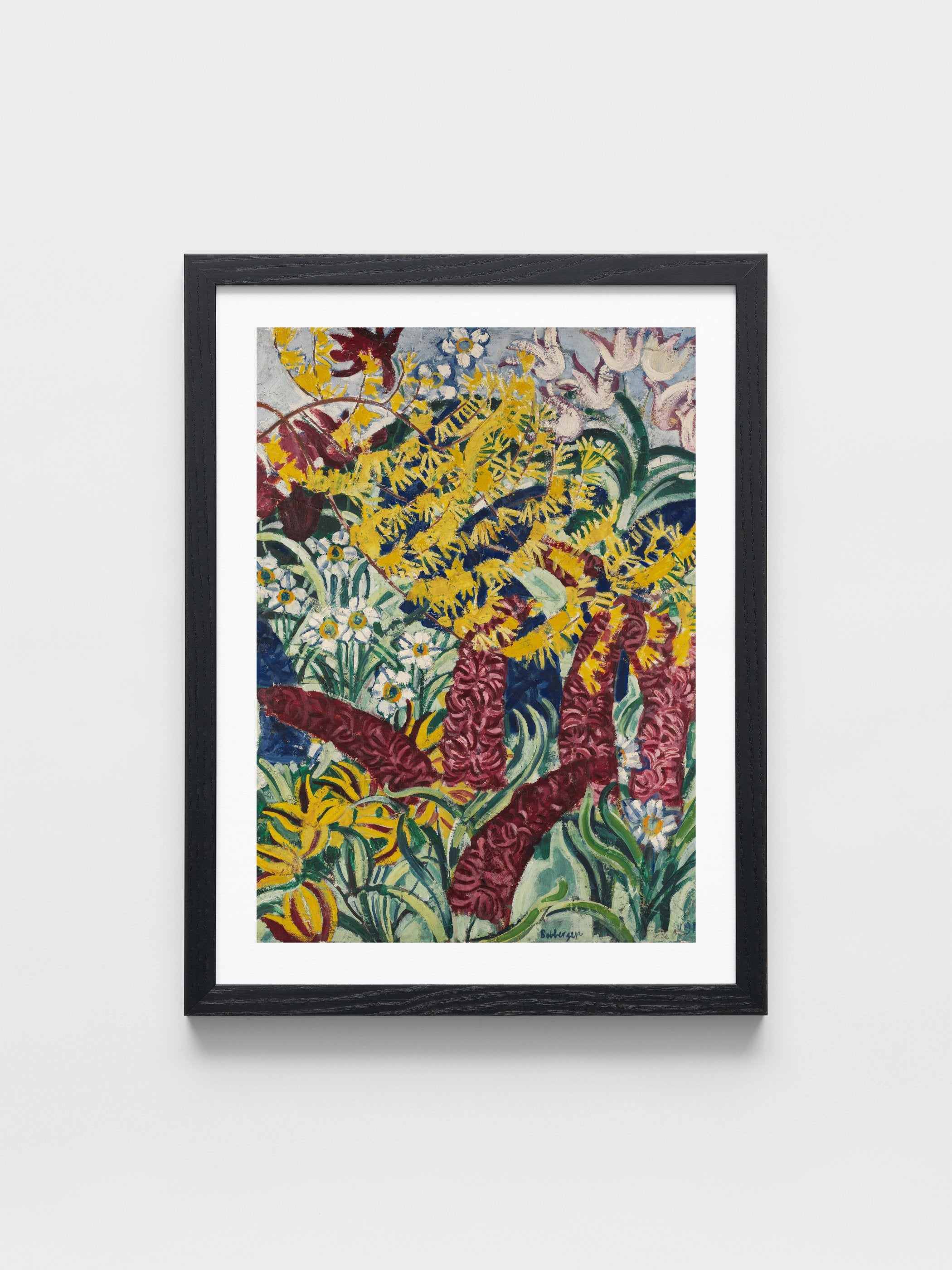 August Babberger - Gartenblumen I