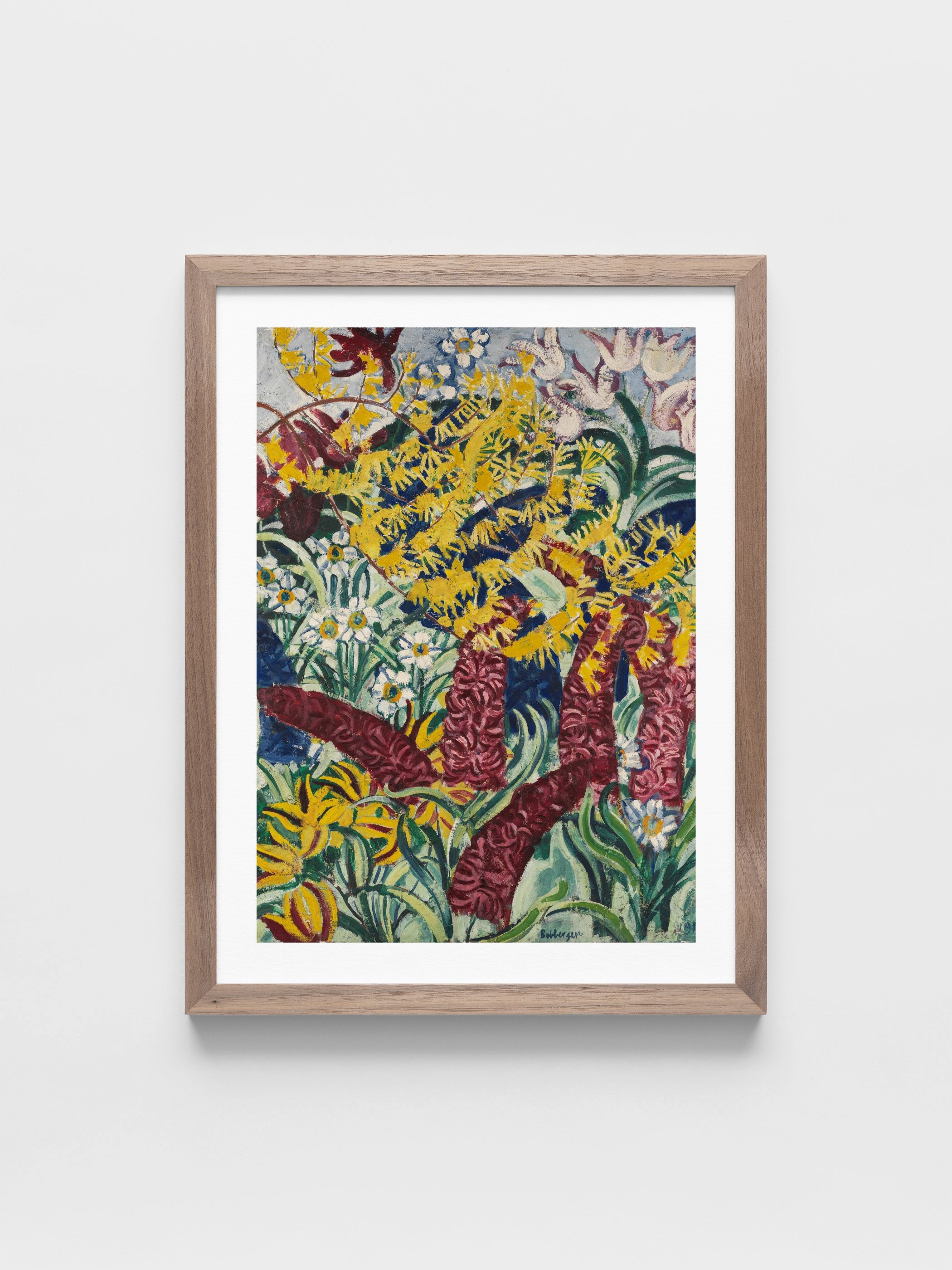 August Babberger - Gartenblumen I