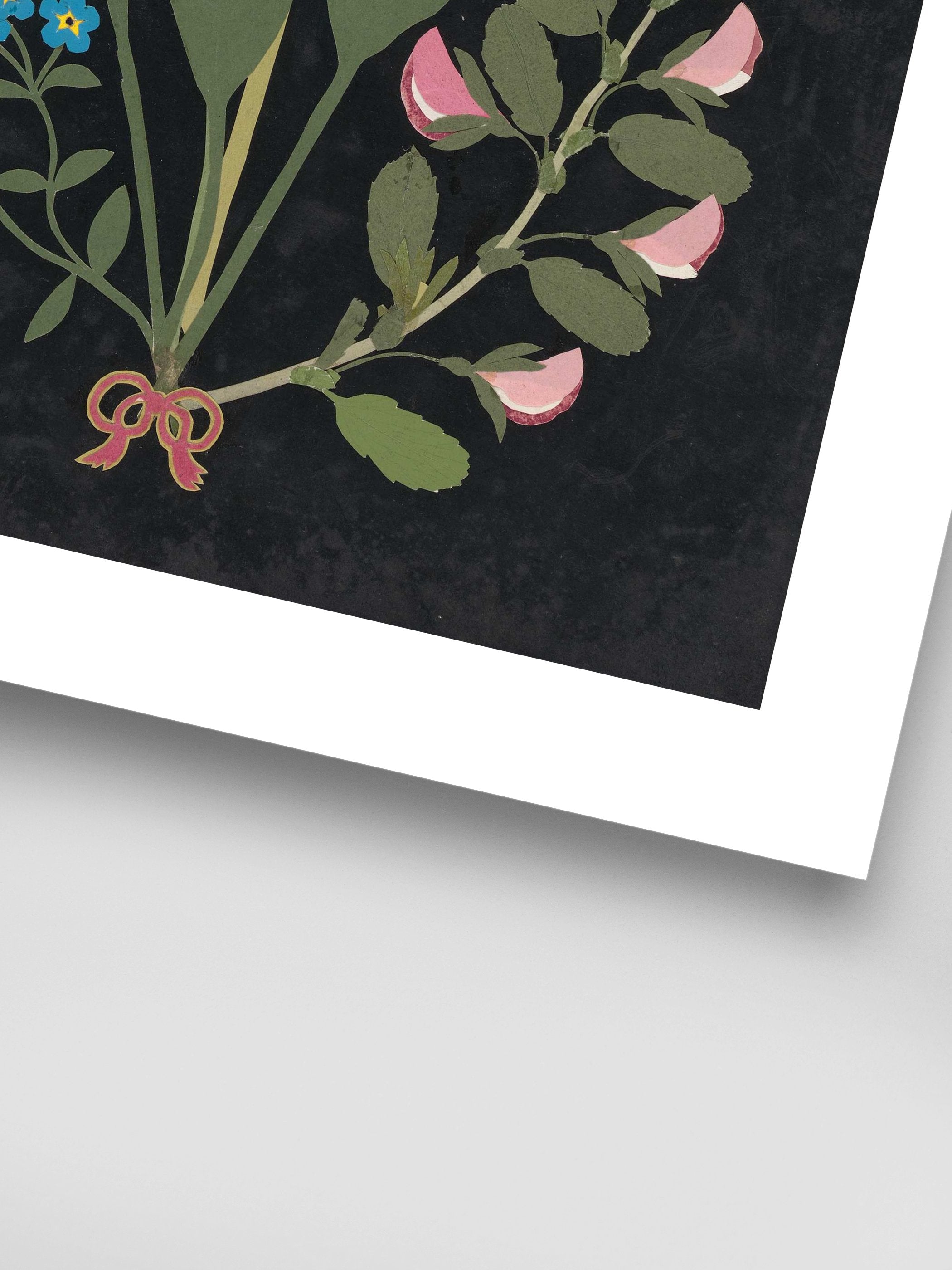 Ellen W. - Cut-paper flowers, 04