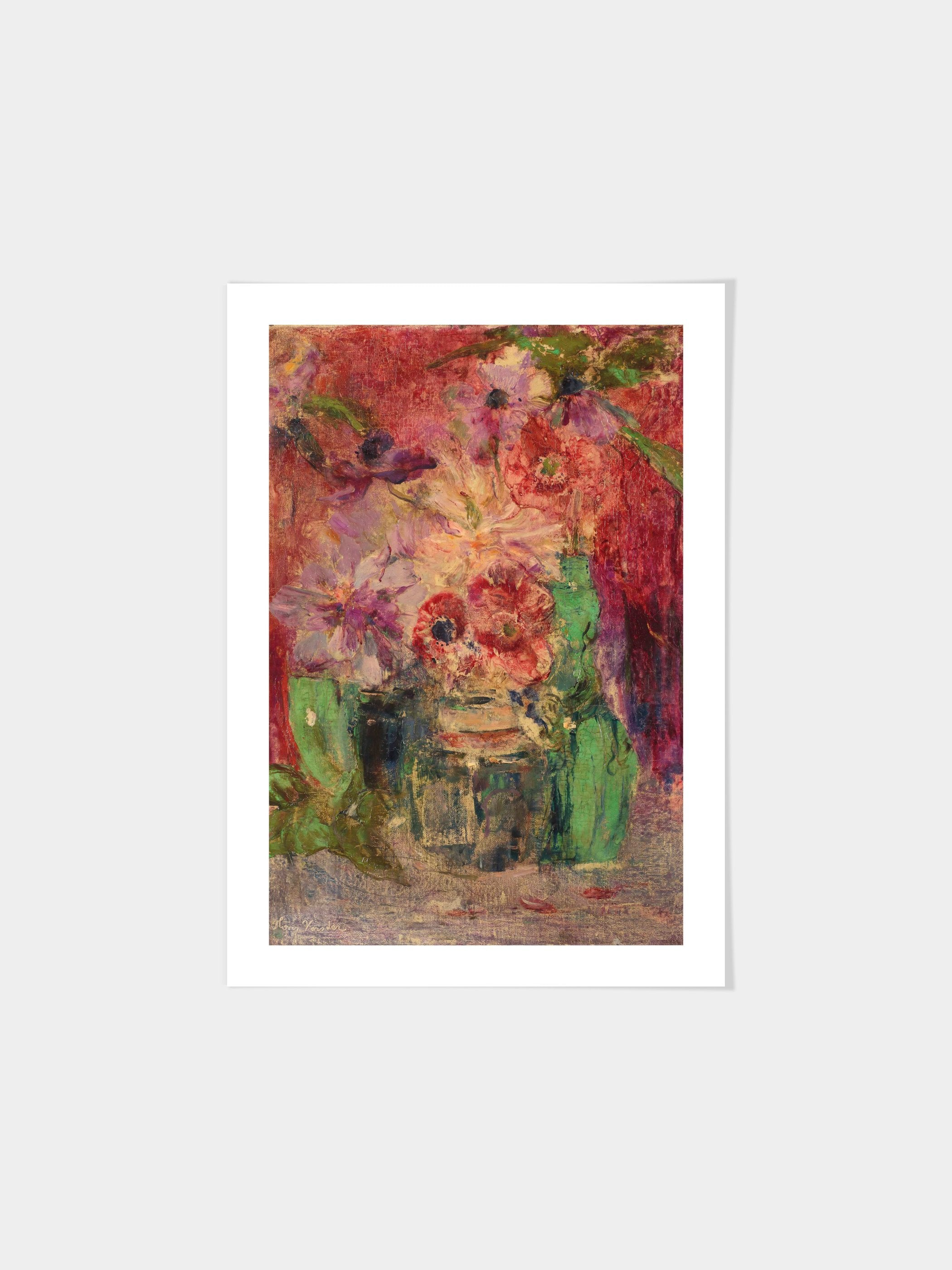 Floris Verster - Poppies in a ginger jar