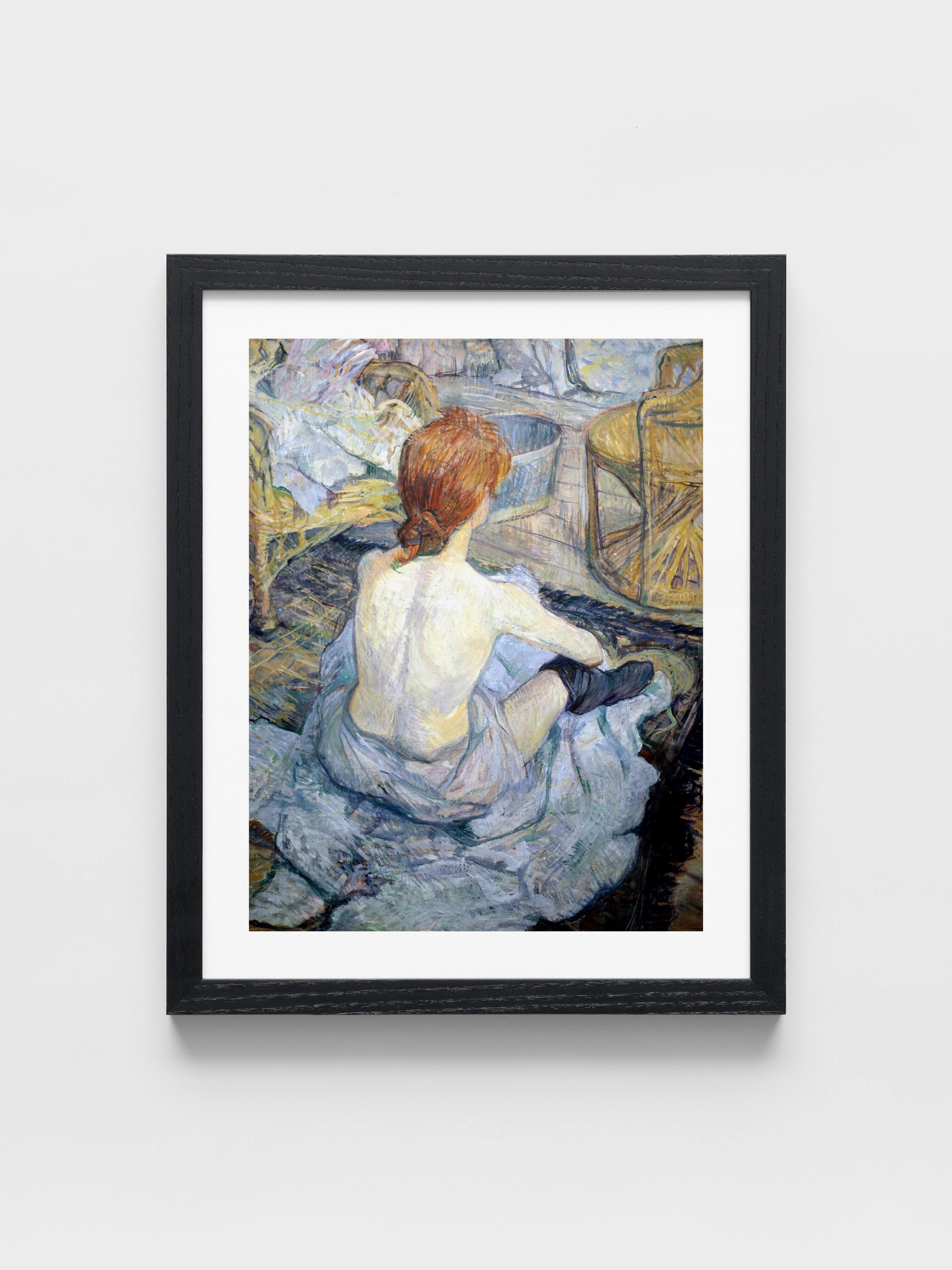 Henri de Toulouse-Lautrec - Redhead (The toilet)