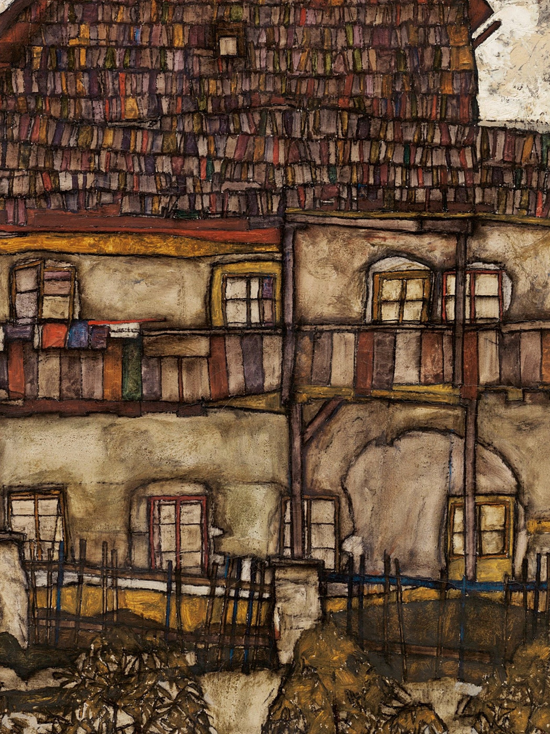 House With Shingle Roof (Old House)