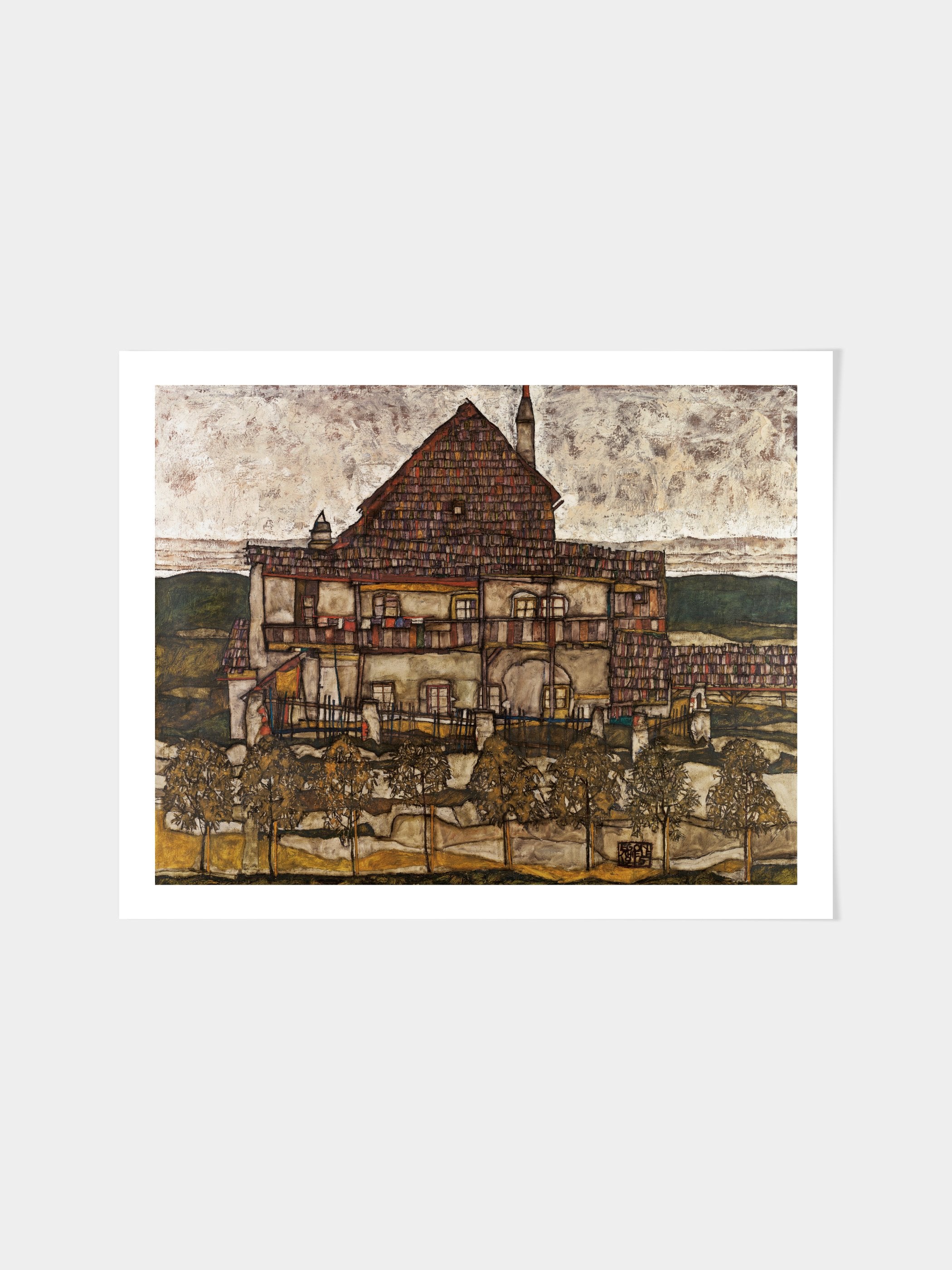 House With Shingle Roof (Old House)