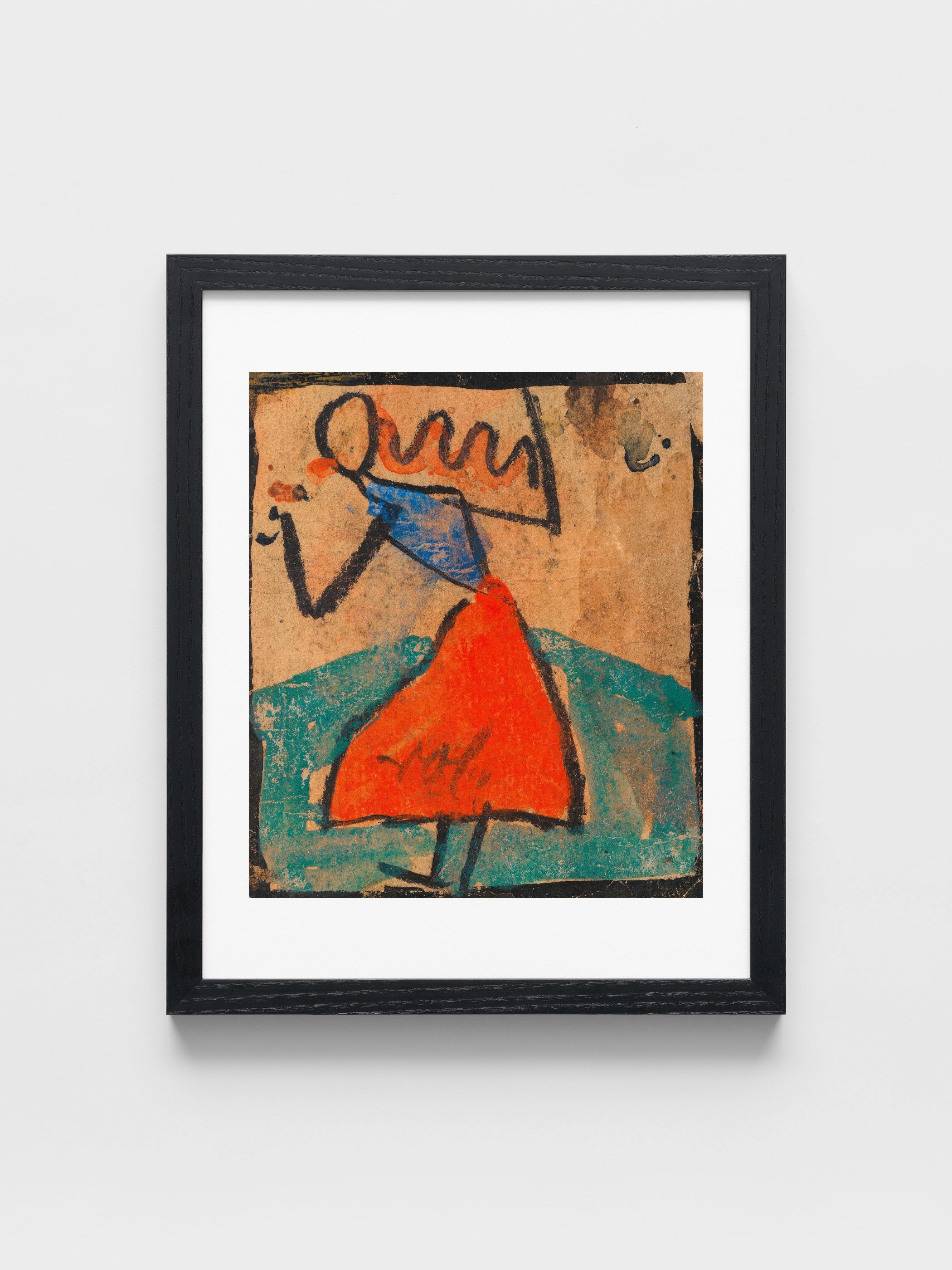 Girl with a red skirt