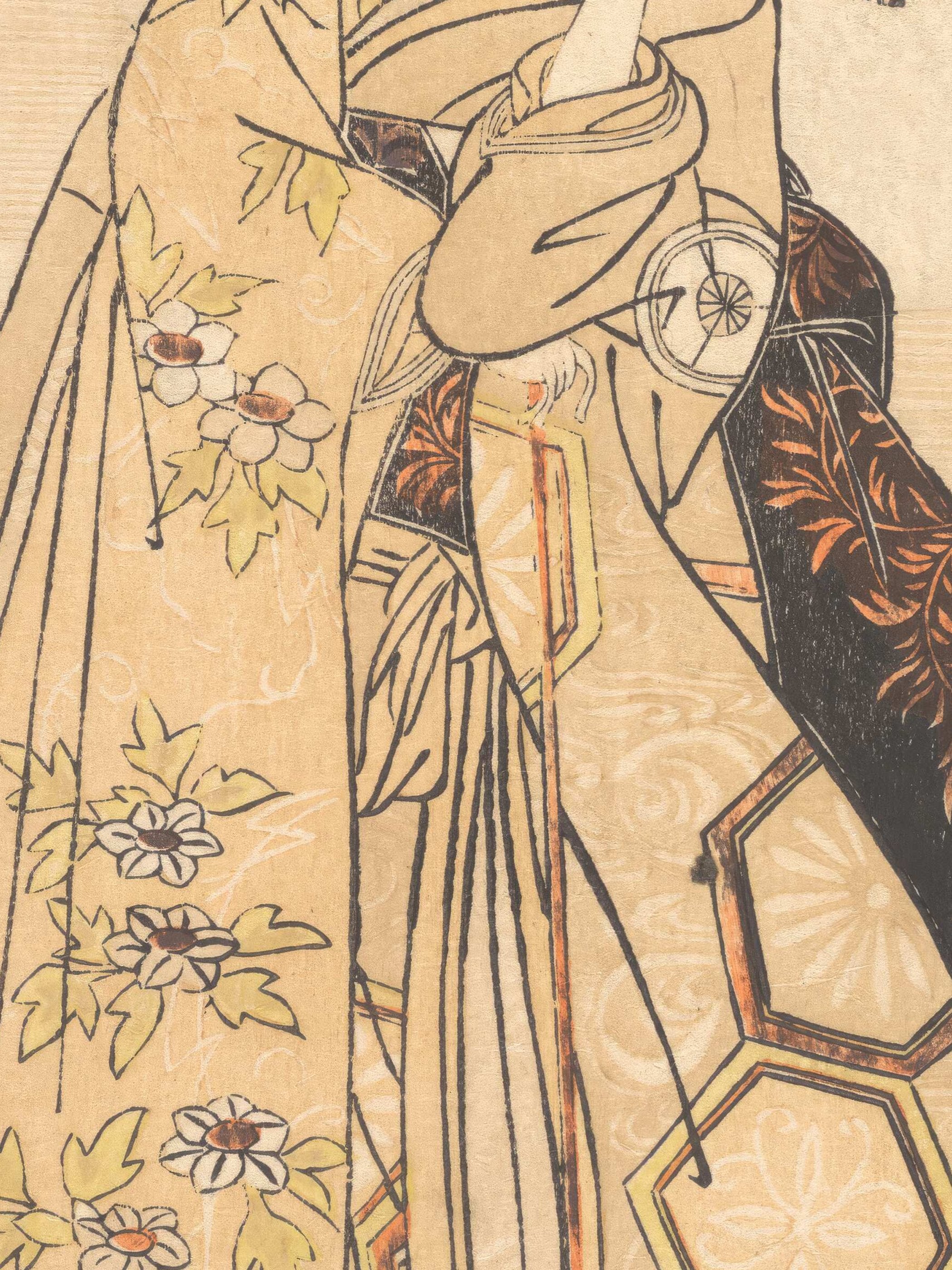 Katsukawa Shunsho - The Fourth Iwai Hanshirō as a Woman