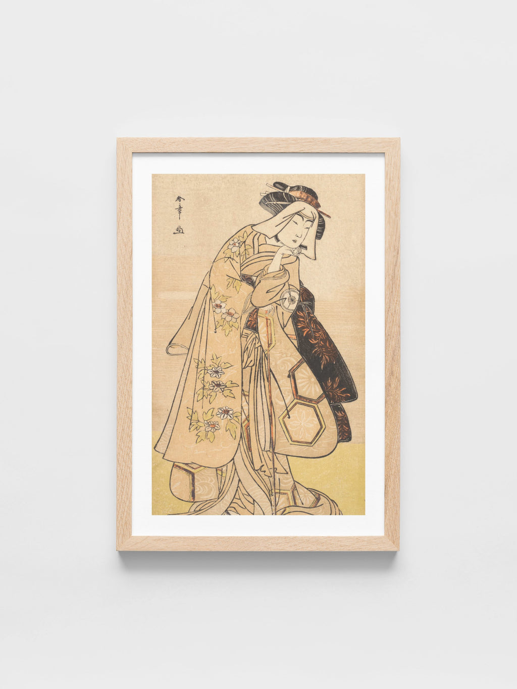 Katsukawa Shunsho - The Fourth Iwai Hanshirō as a Woman