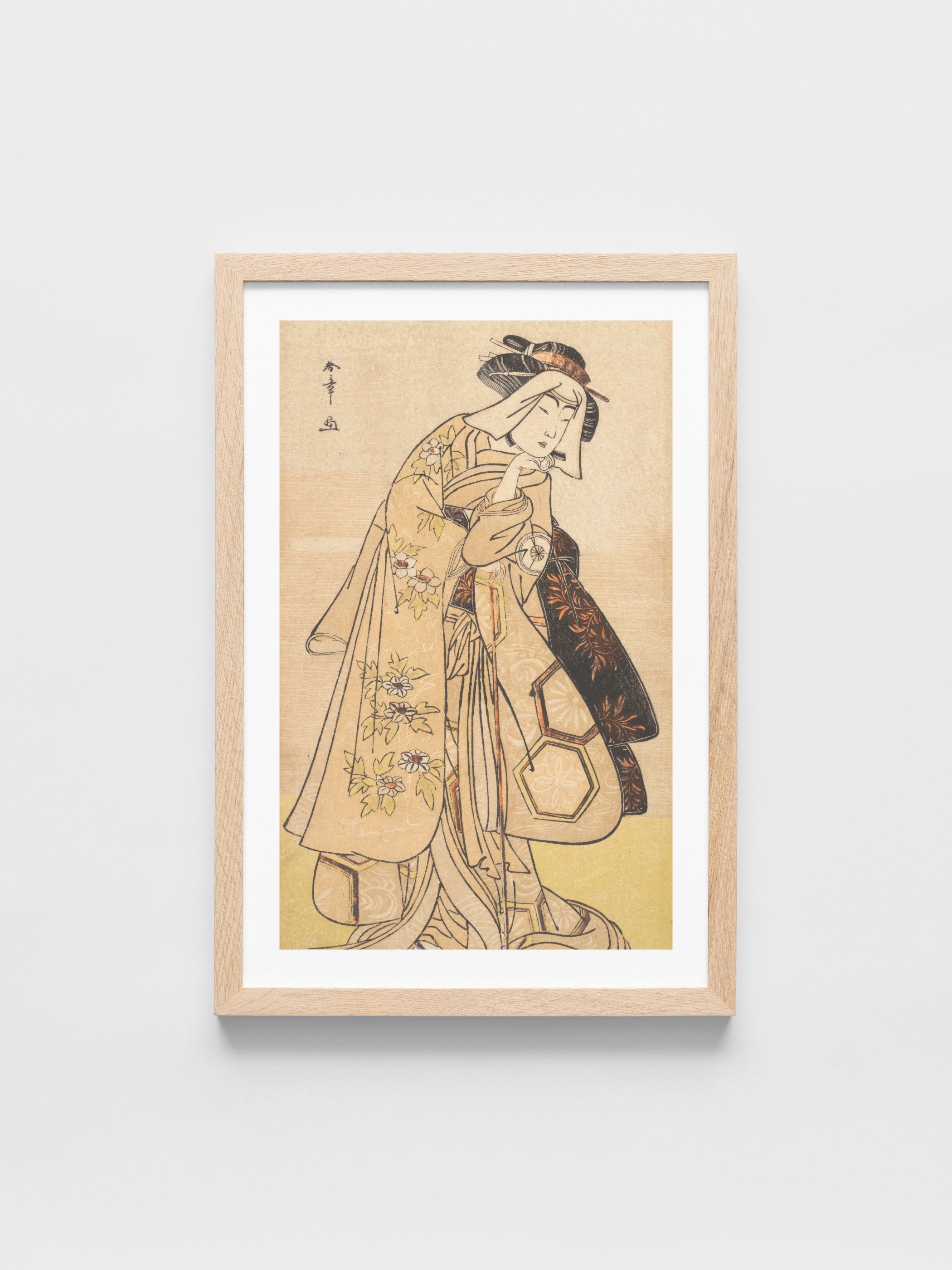 Katsukawa Shunsho - The Fourth Iwai Hanshirō as a Woman