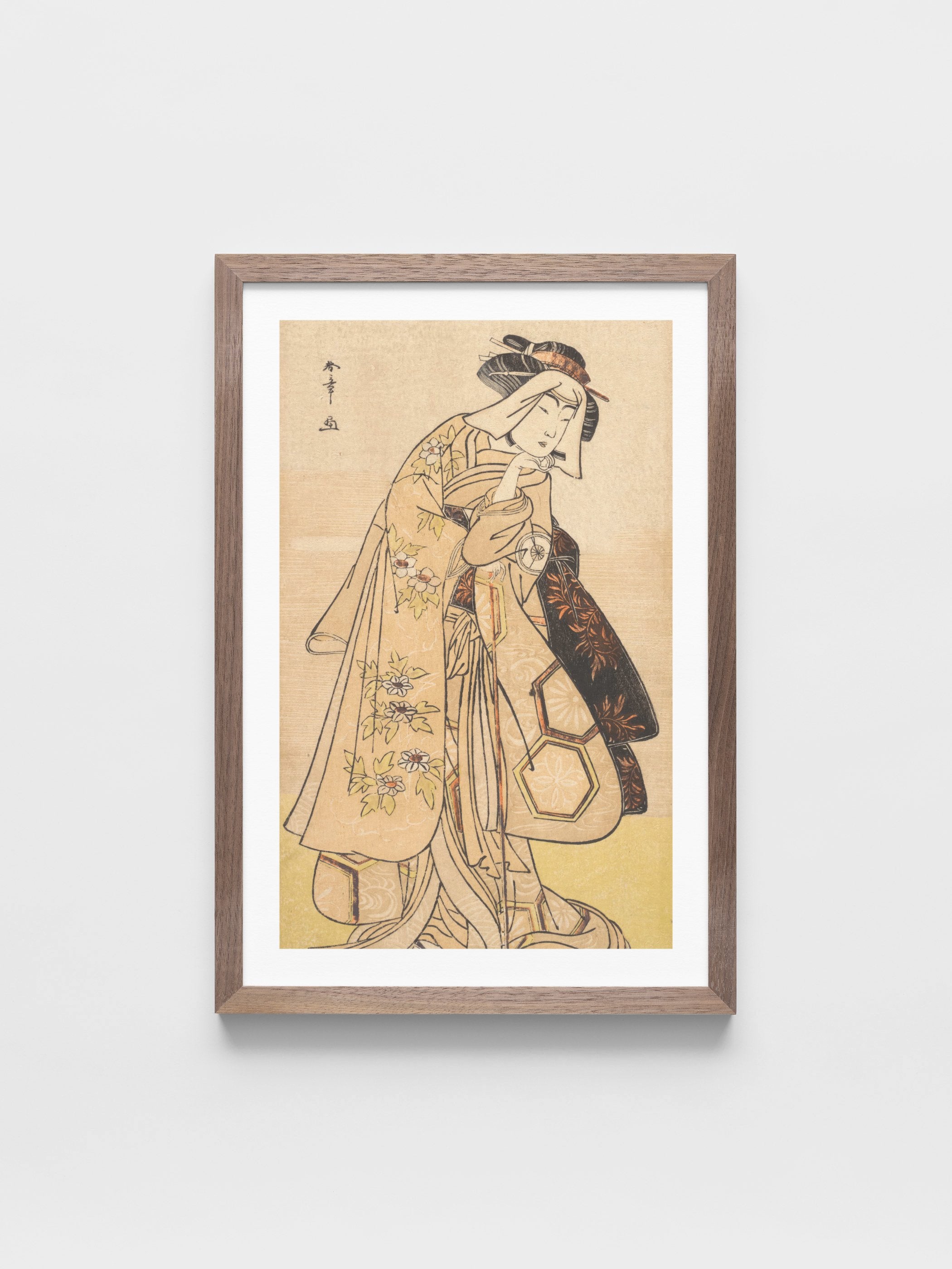 Katsukawa Shunsho - The Fourth Iwai Hanshirō as a Woman