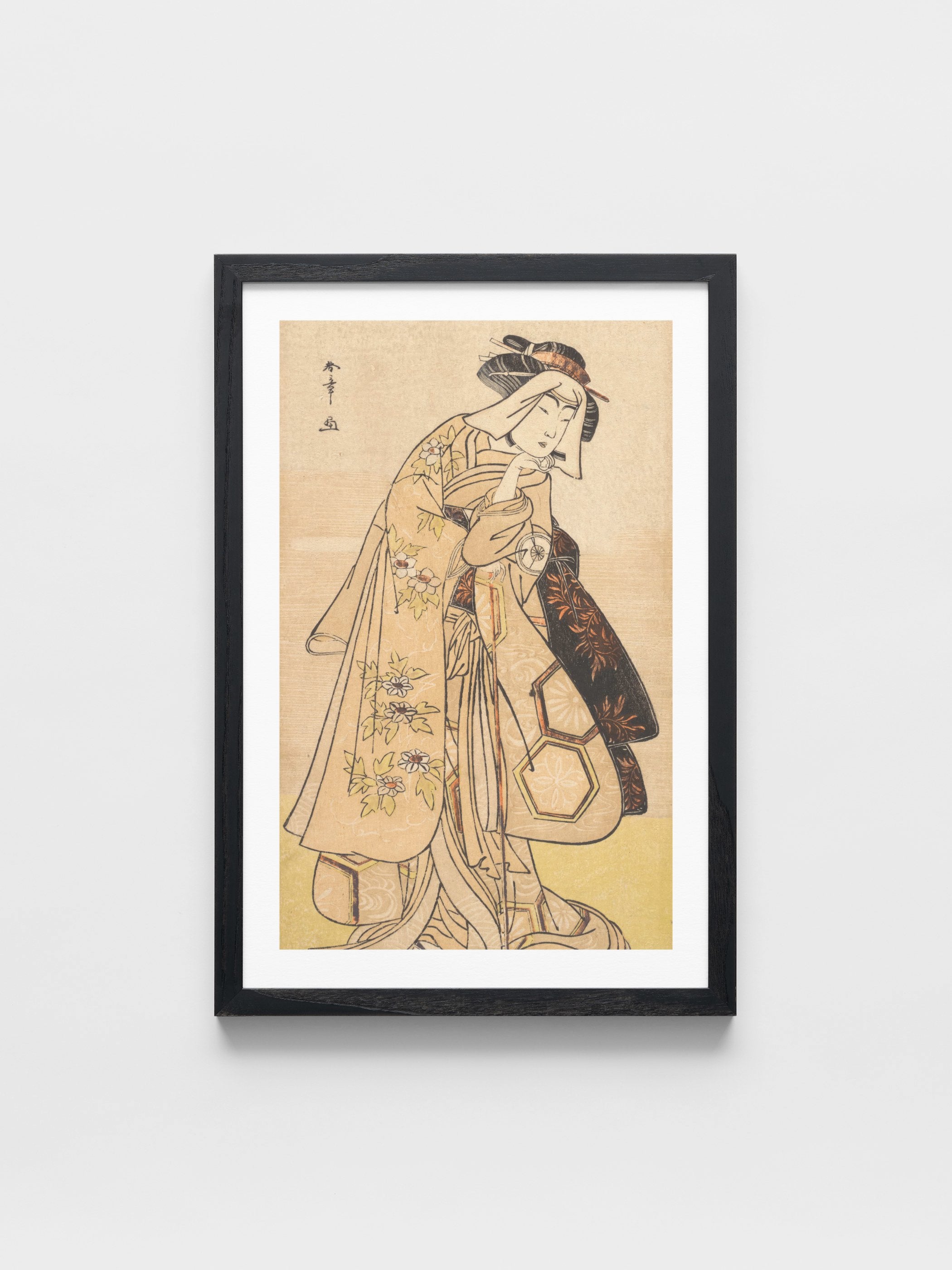 Katsukawa Shunsho - The Fourth Iwai Hanshirō as a Woman