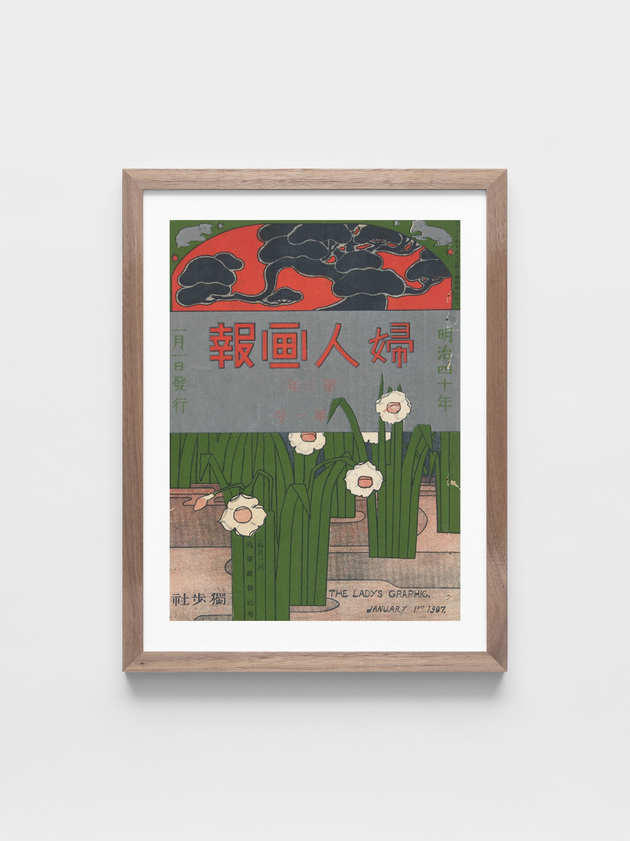 Mitsutani Kunishiro - The Ladys’ Graphic. January 1907