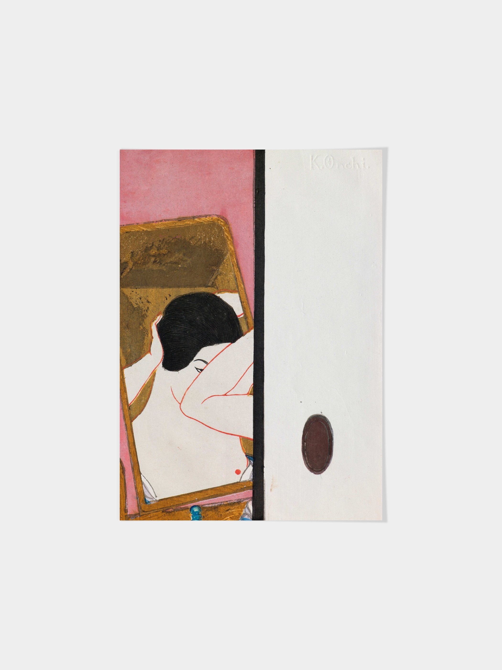 Onchi Kōshirō - Mirror