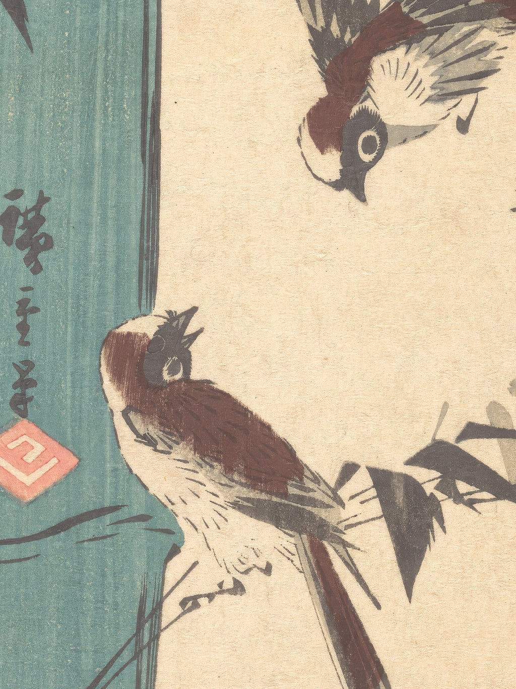 Bamboo and Sparrows