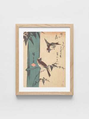 Bamboo and Sparrows