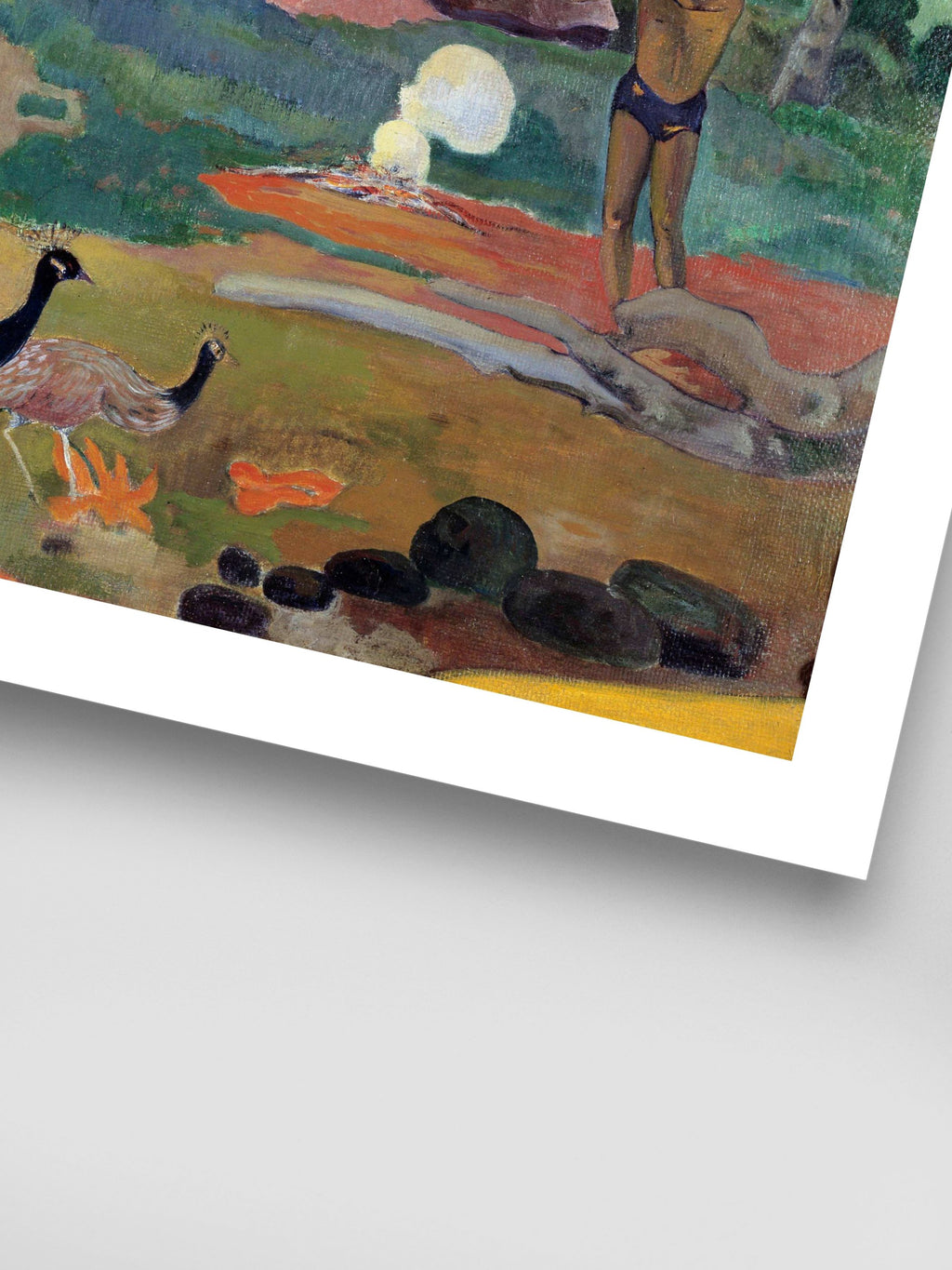 Paul Gauguin - Matamoe Or Landscape With Peacocks View Of A Landscape In Tahiti