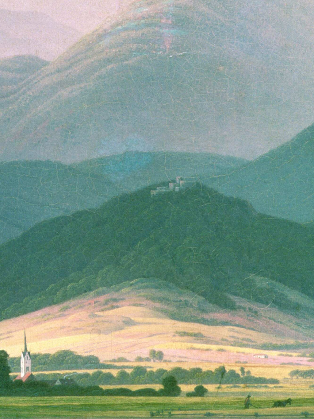Caspar David Friedrich - Landscape in the Riesengebirge