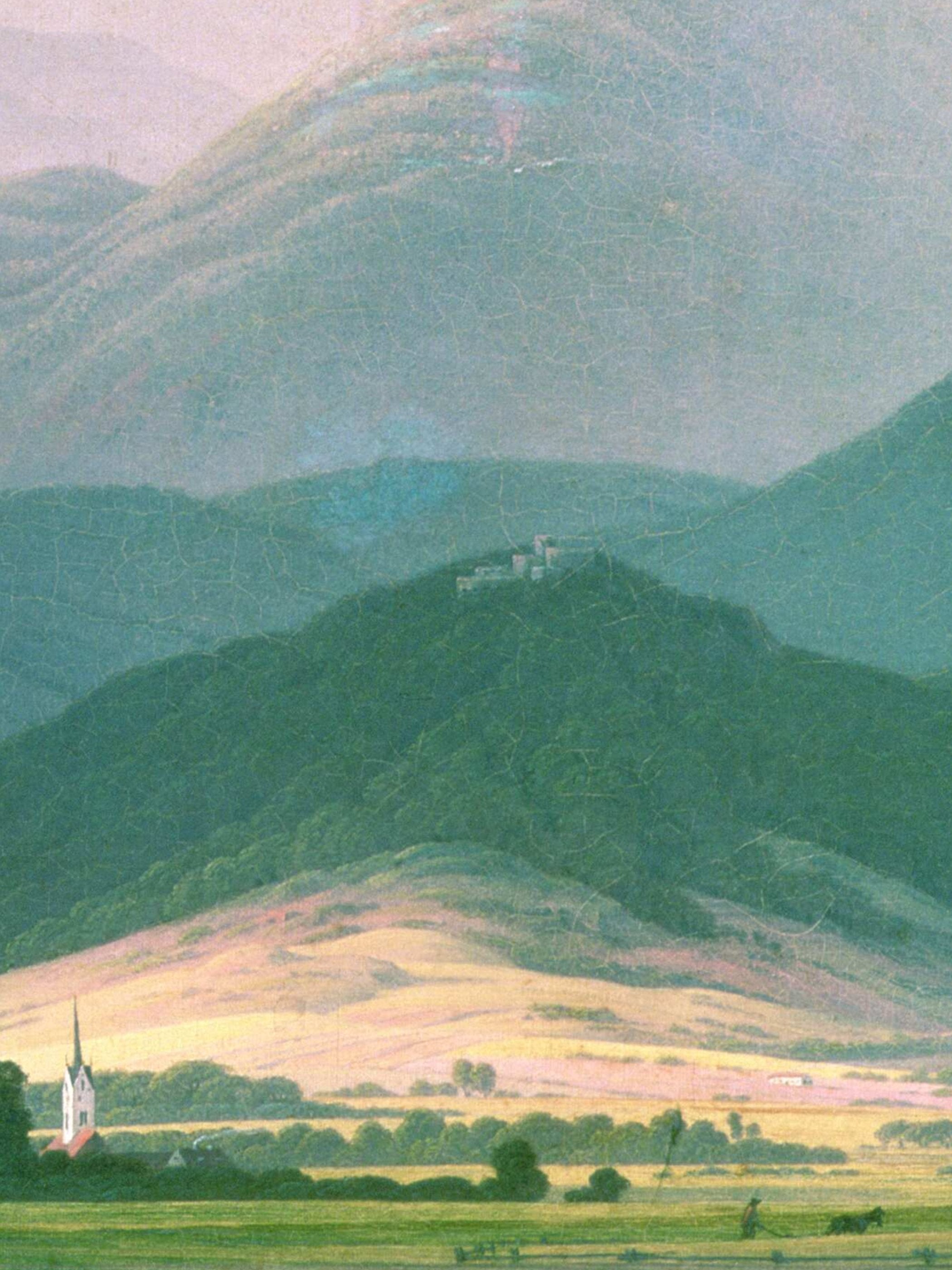 Caspar David Friedrich - Landscape in the Riesengebirge