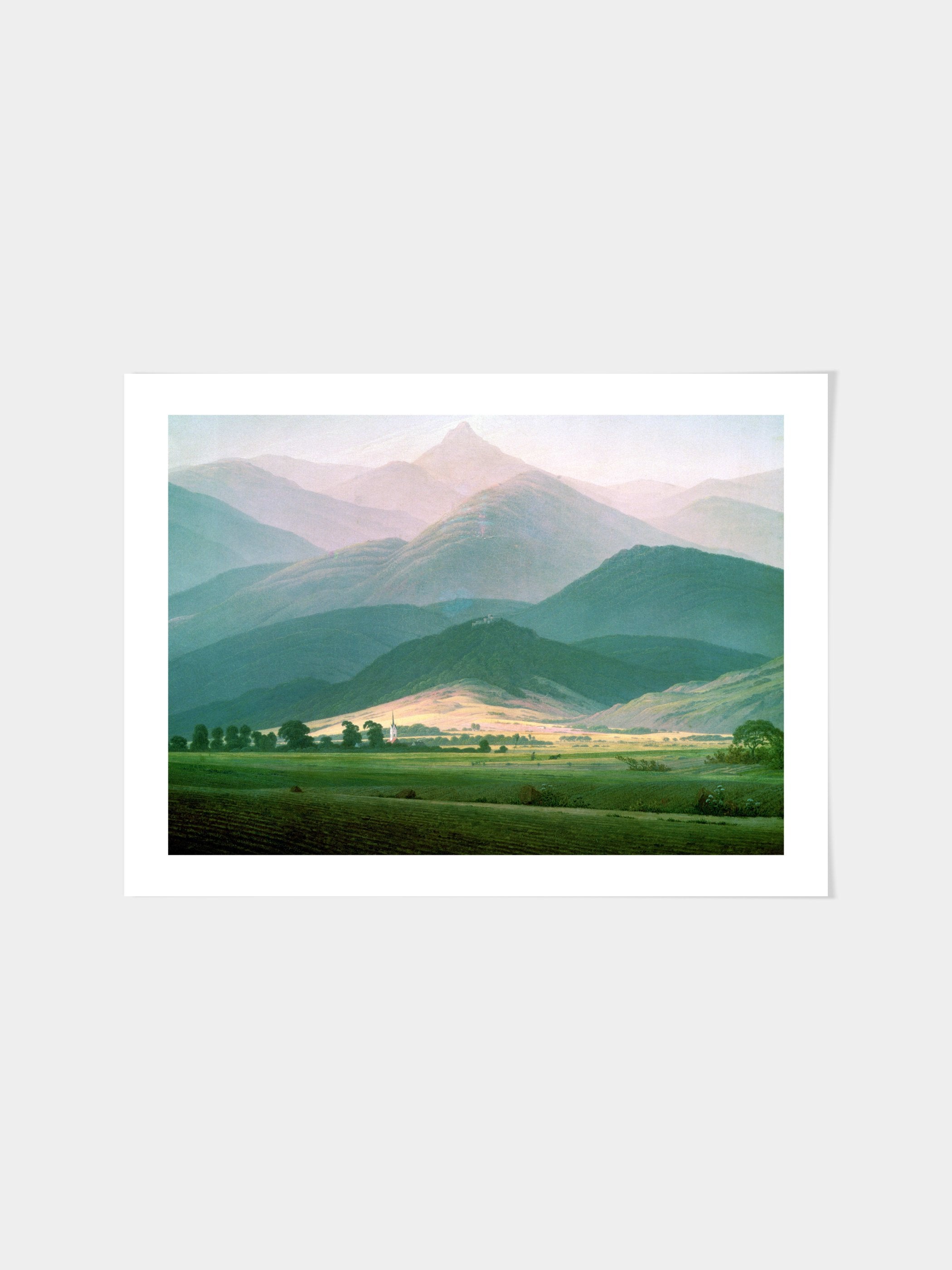 Caspar David Friedrich - Landscape in the Riesengebirge