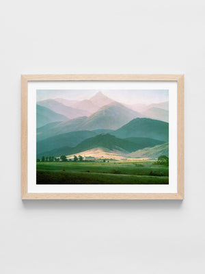 Caspar David Friedrich - Landscape in the Riesengebirge