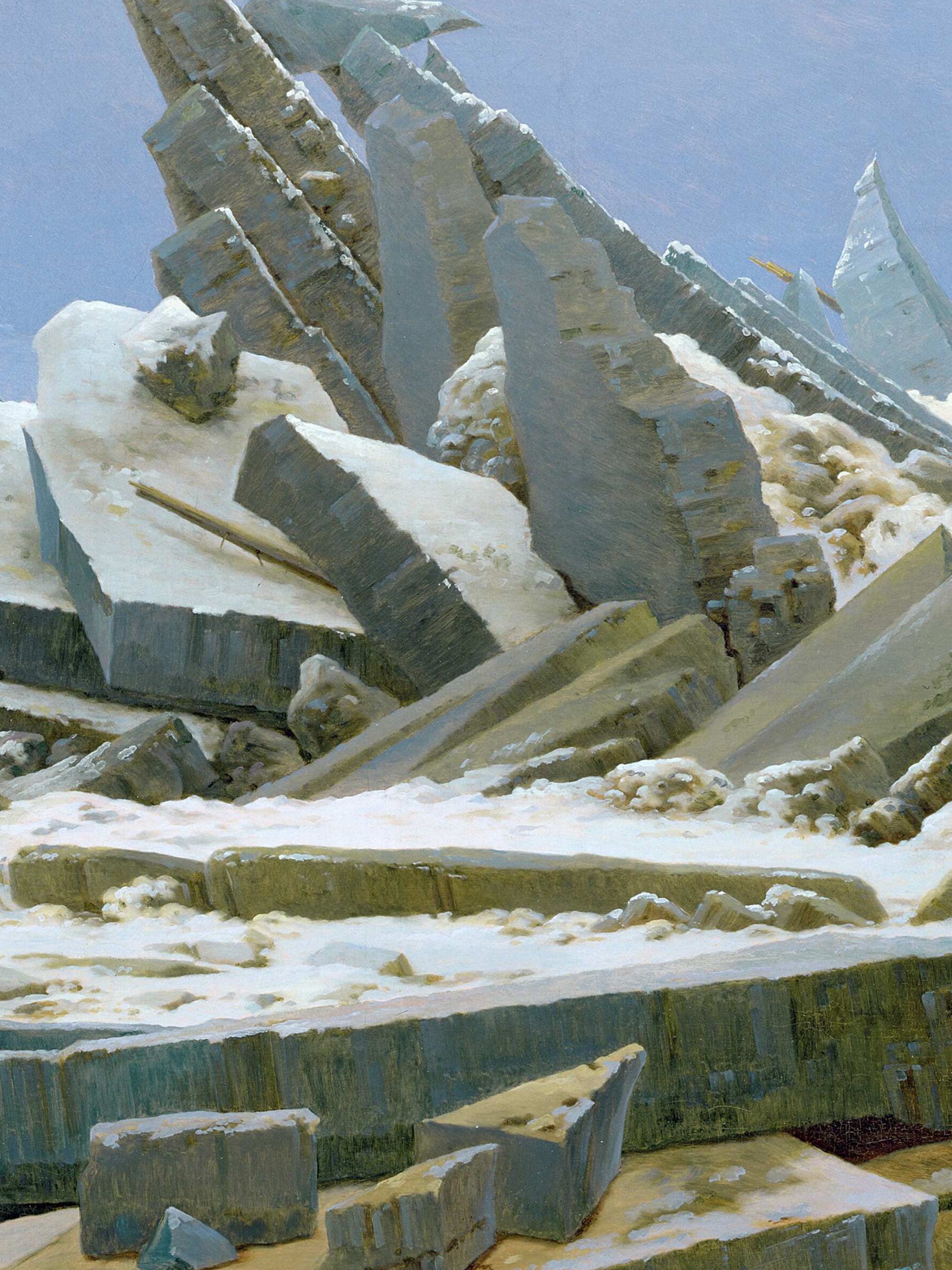 Caspar David Friedrich - The Polar Sea
