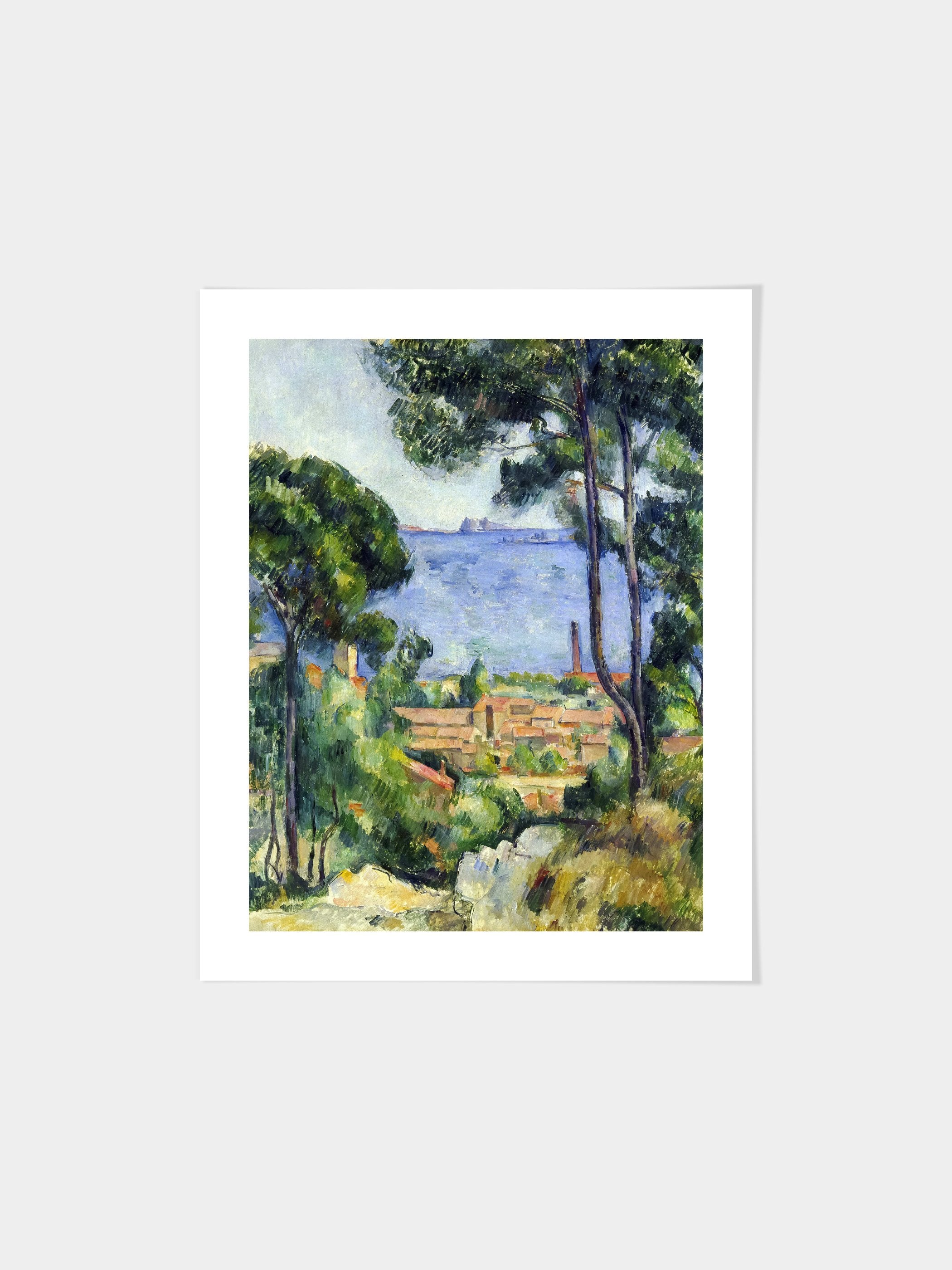 Paul Cezanne - View Of L'Estaque And The Chateau D'If
