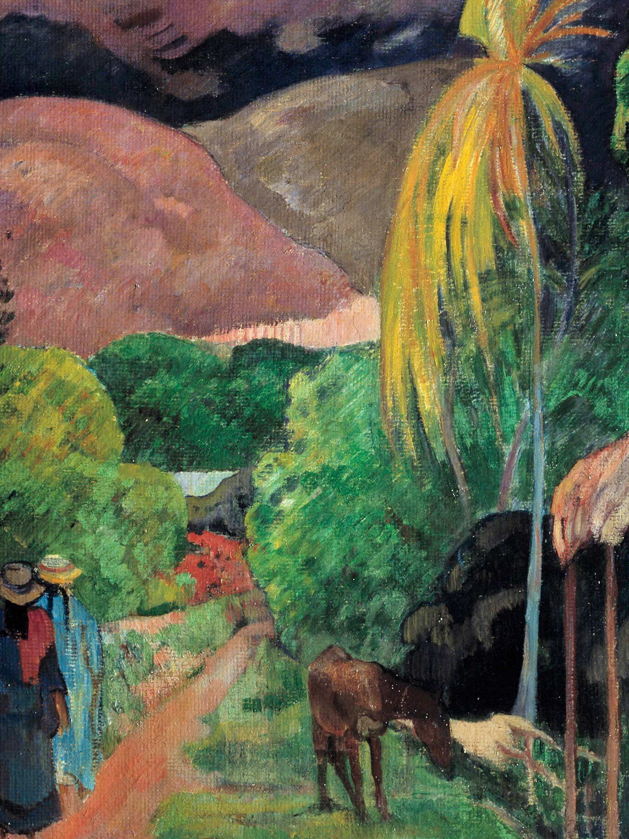 Paul Gauguin - A Street in Tahiti
