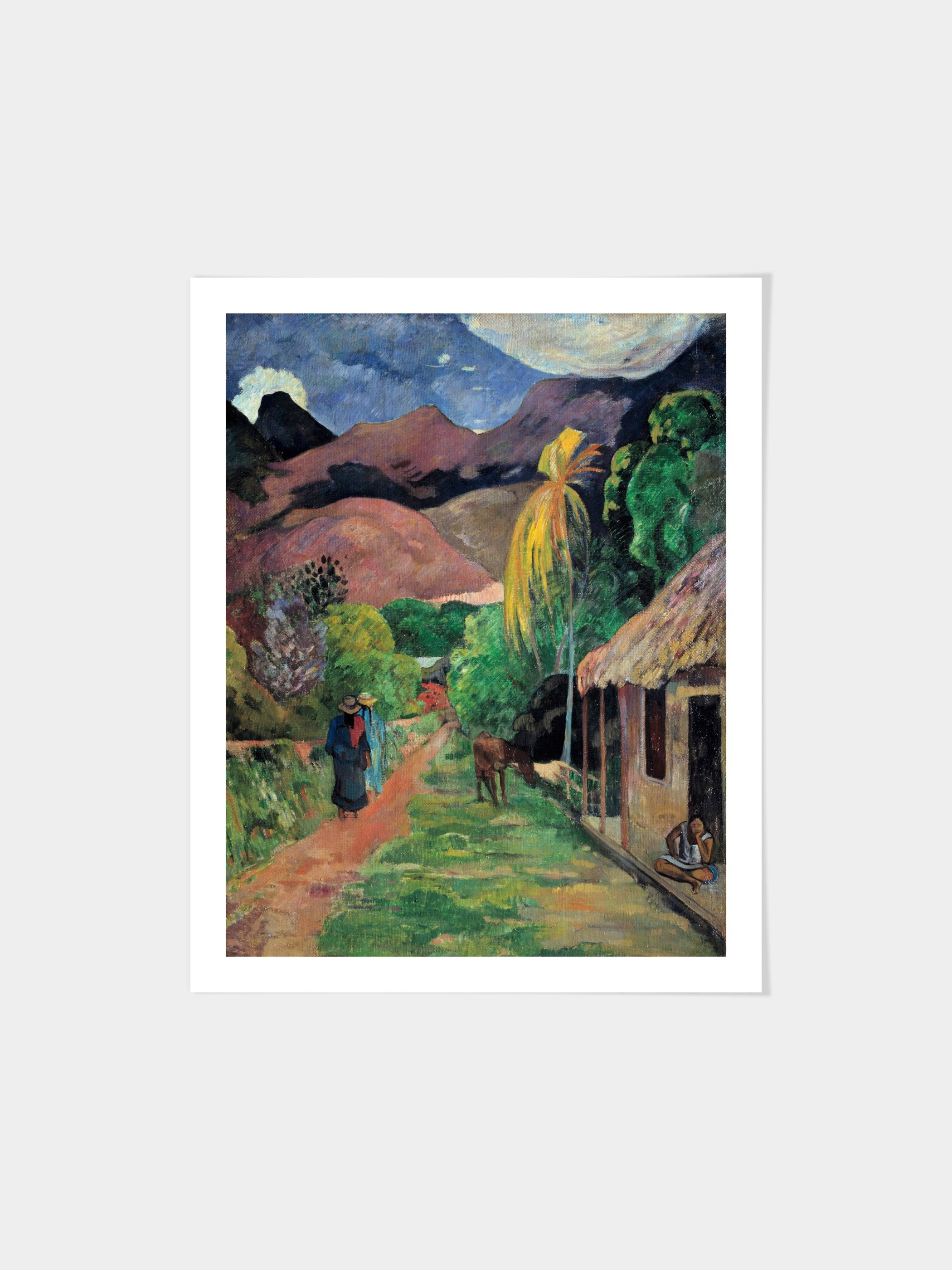 Paul Gauguin - A Street in Tahiti