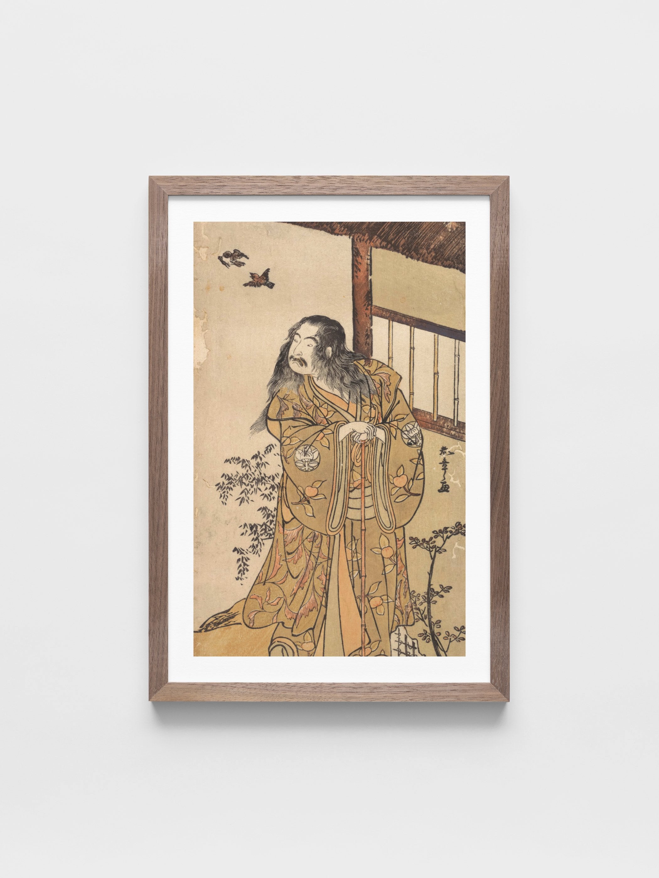 Katsukawa Shunsho - The Ninth Ichimura Uzaemon in the role of Shunkan