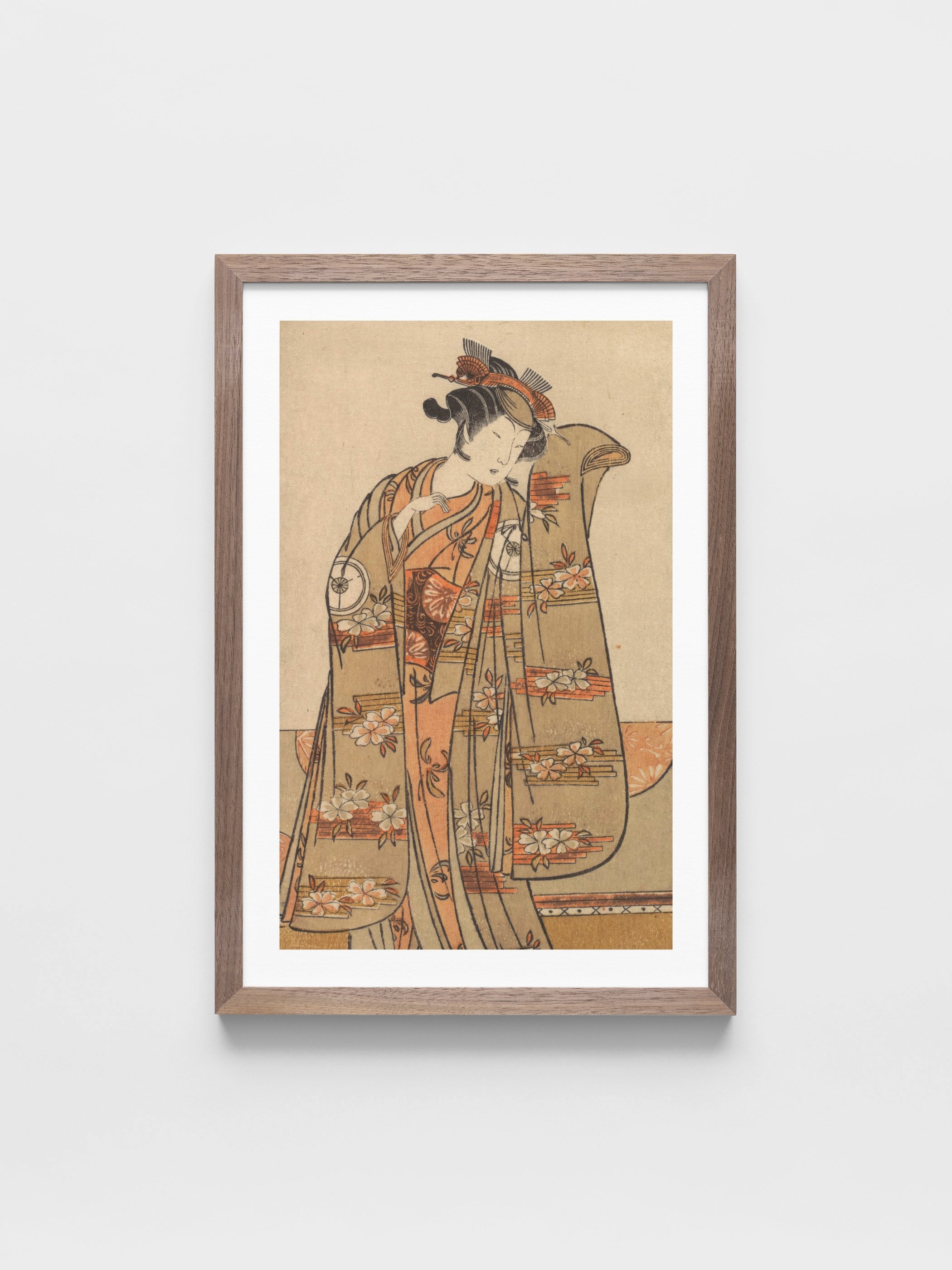 Katsukawa Shunsho - The Fourth Iwai Hanshiro as a Woman