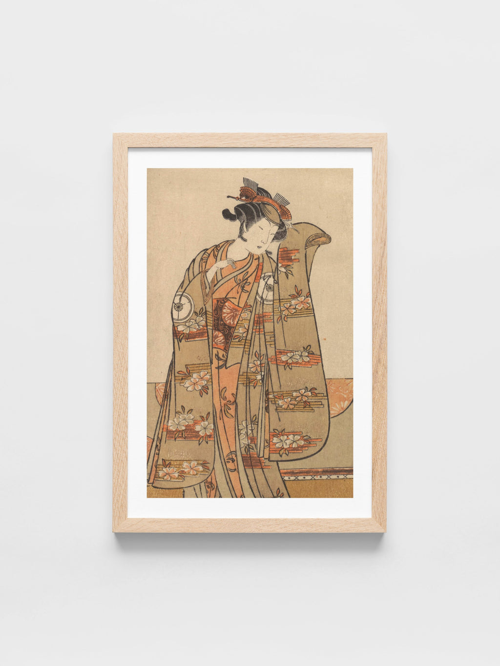 Katsukawa Shunsho - The Fourth Iwai Hanshiro as a Woman